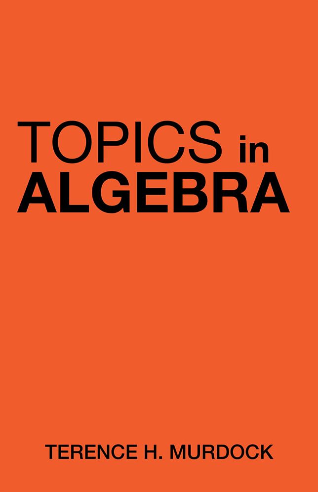 Topics in Algebra