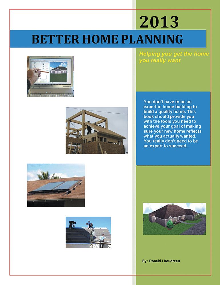 Better Home Planning: Helping you get the Home You Really Want