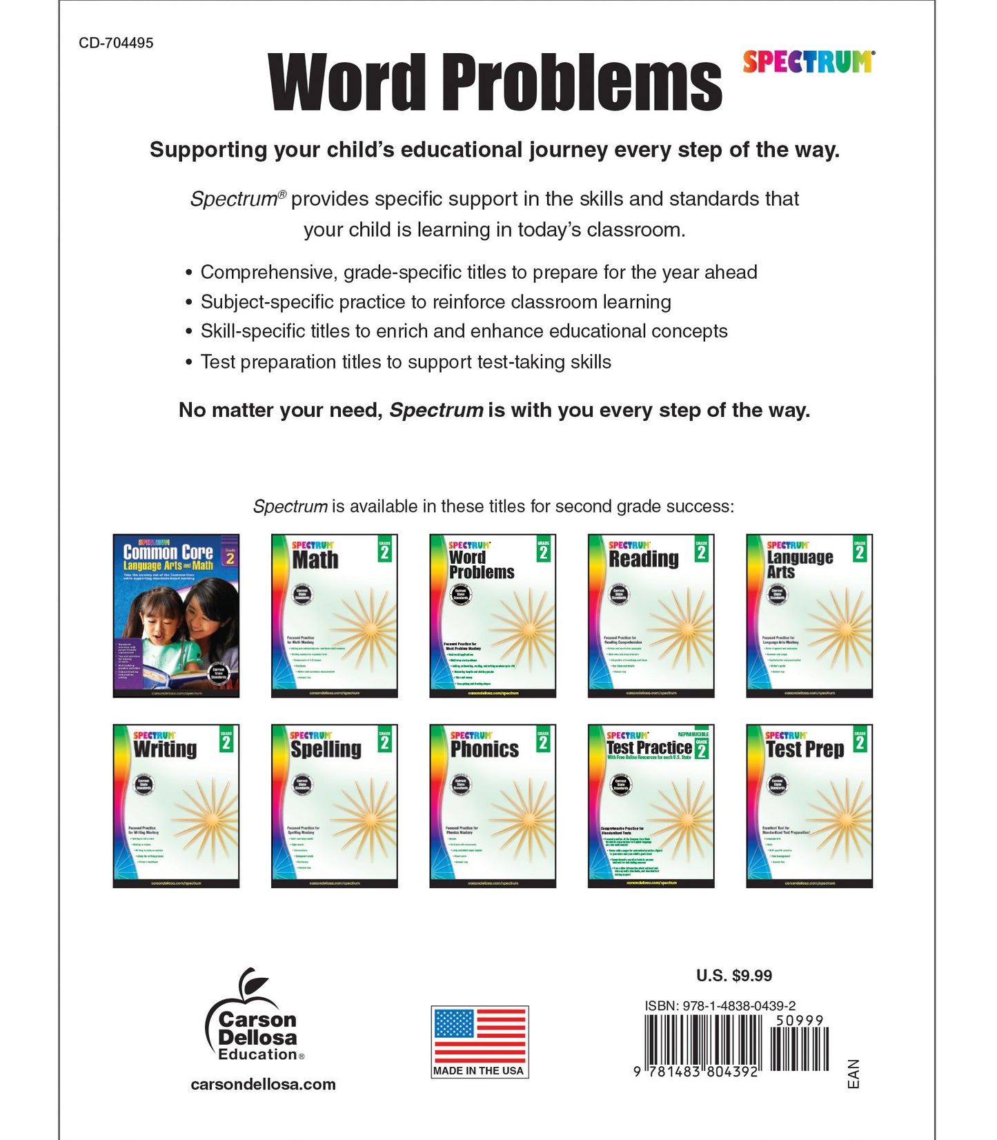Word Problems, Grade 2