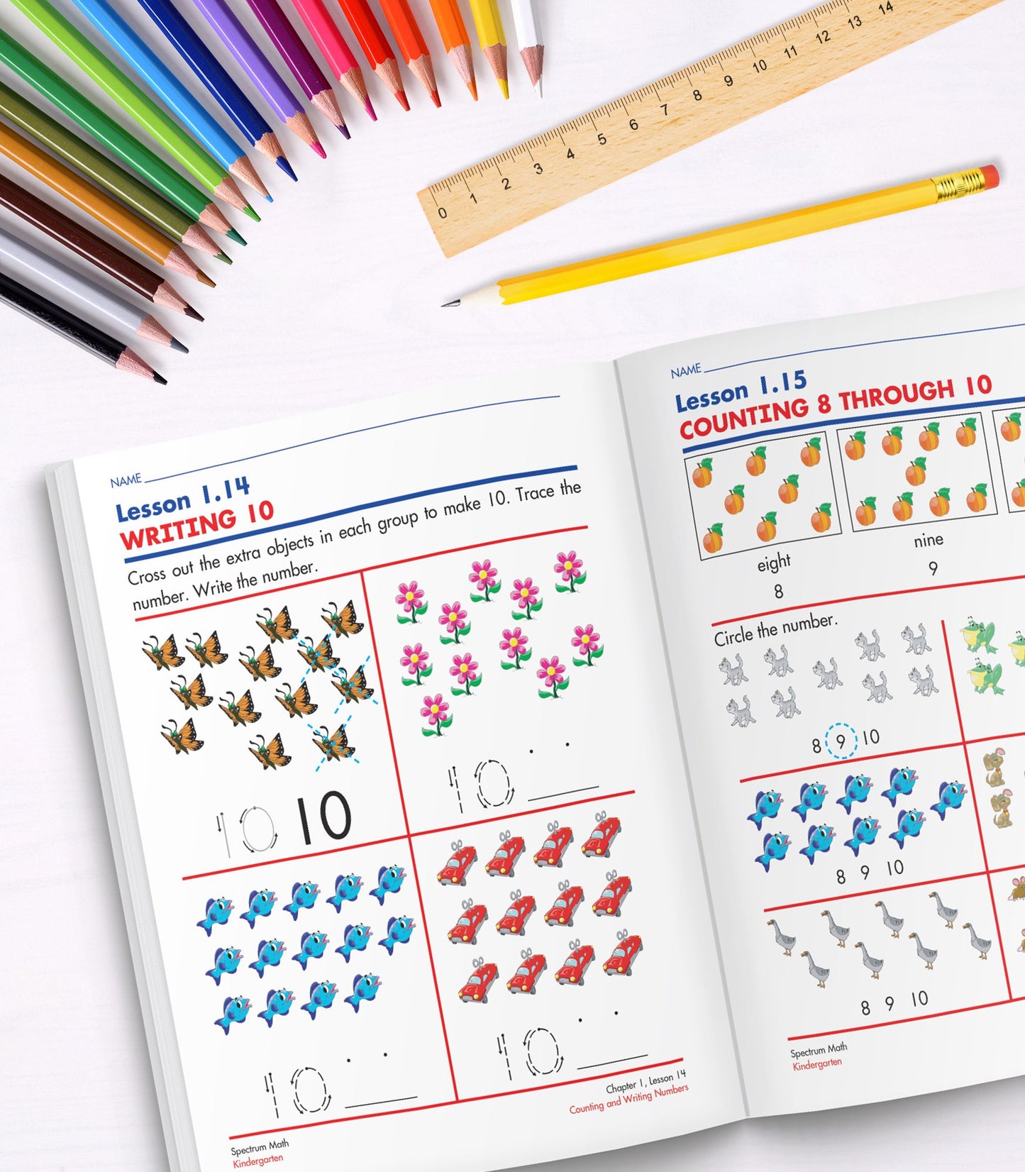 Spectrum Math Workbook, Grade K