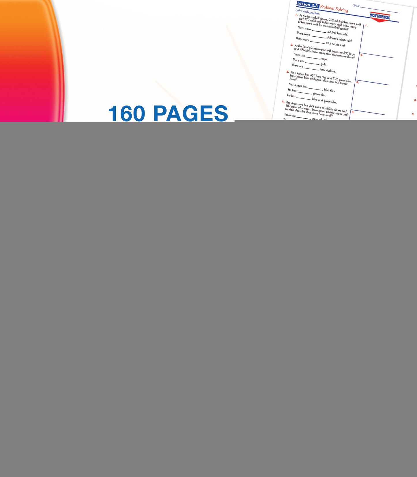 Carson Dellosa CD-704563 Spectrum Math Gr 3