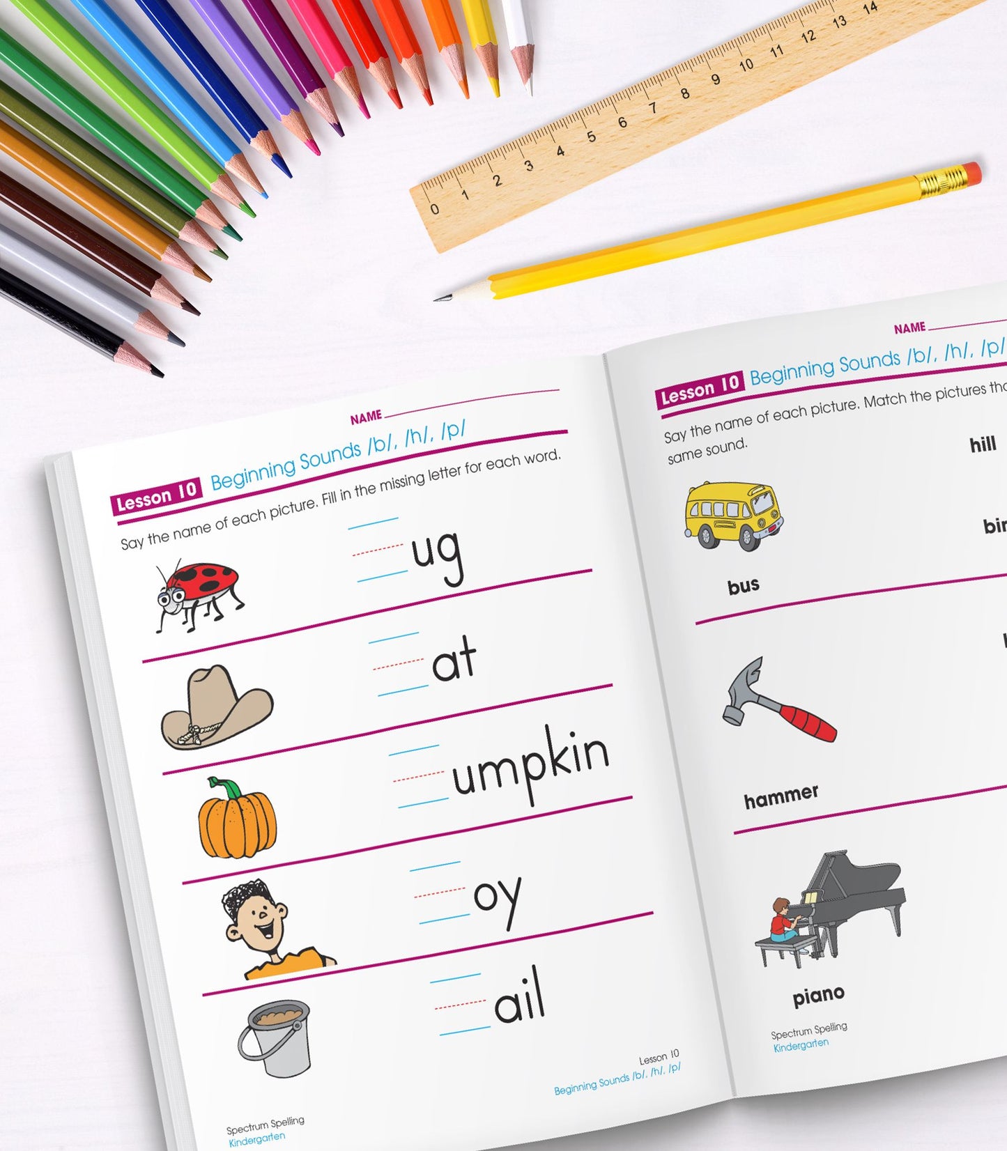 Spectrum Spelling Grade K