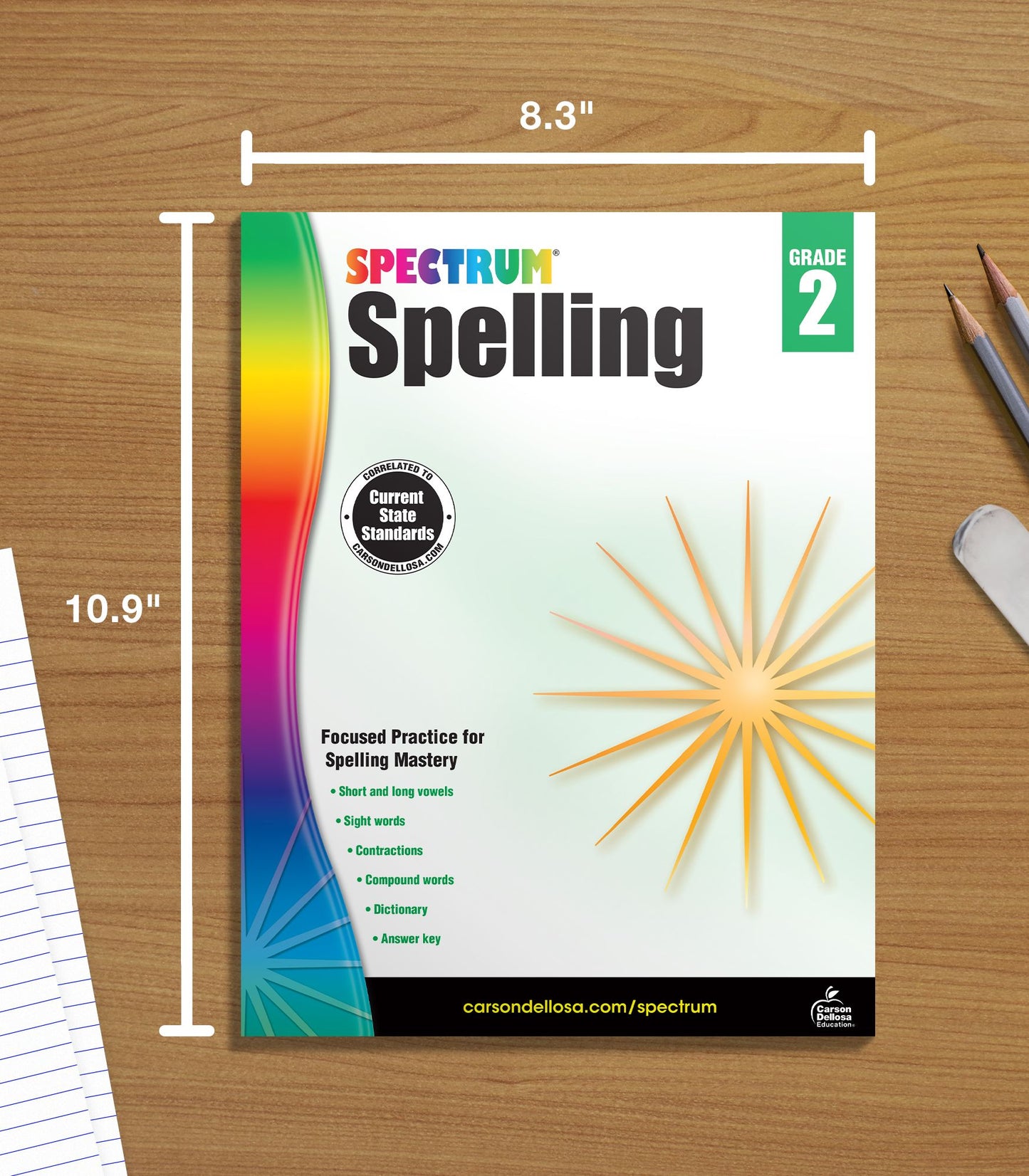 Spectrum Spelling, Grade 2