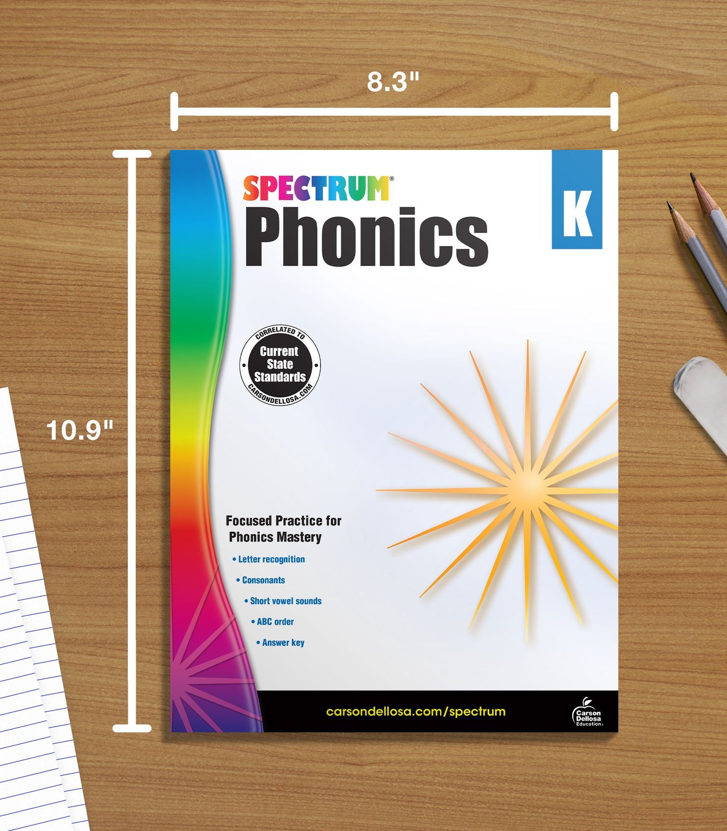 Spectrum Phonics Grade K