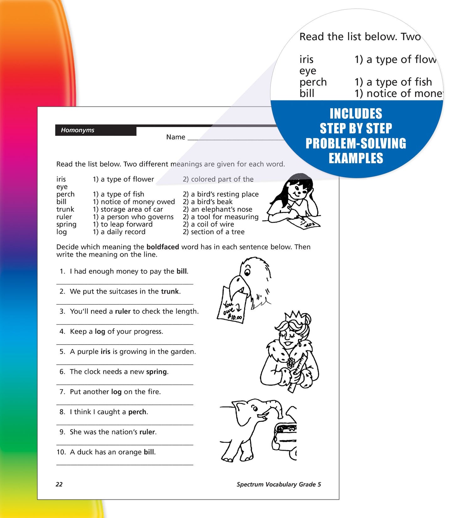 Spectrum Vocabulary Grade 5