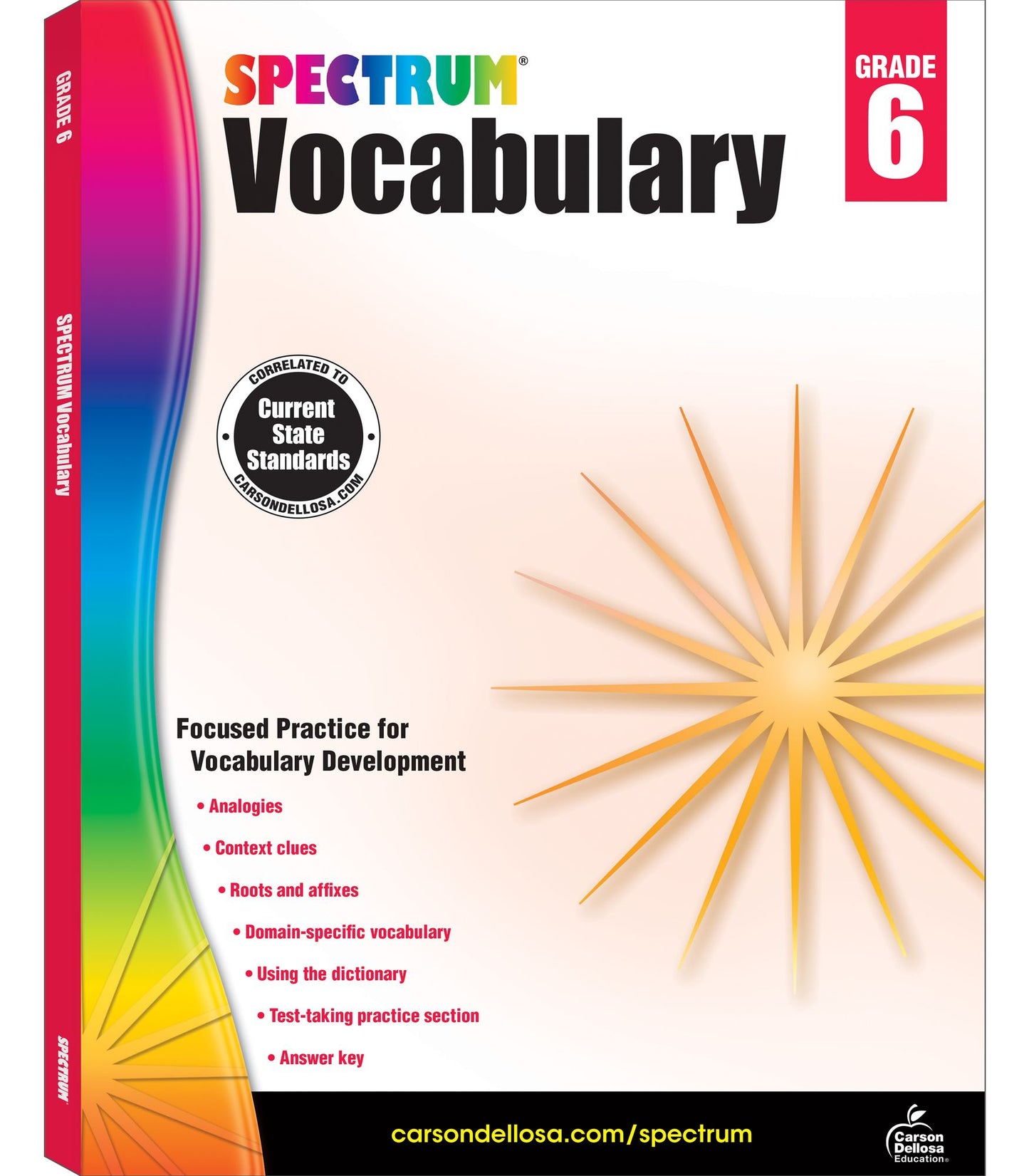 Spectrum Vocabulary Grade 6