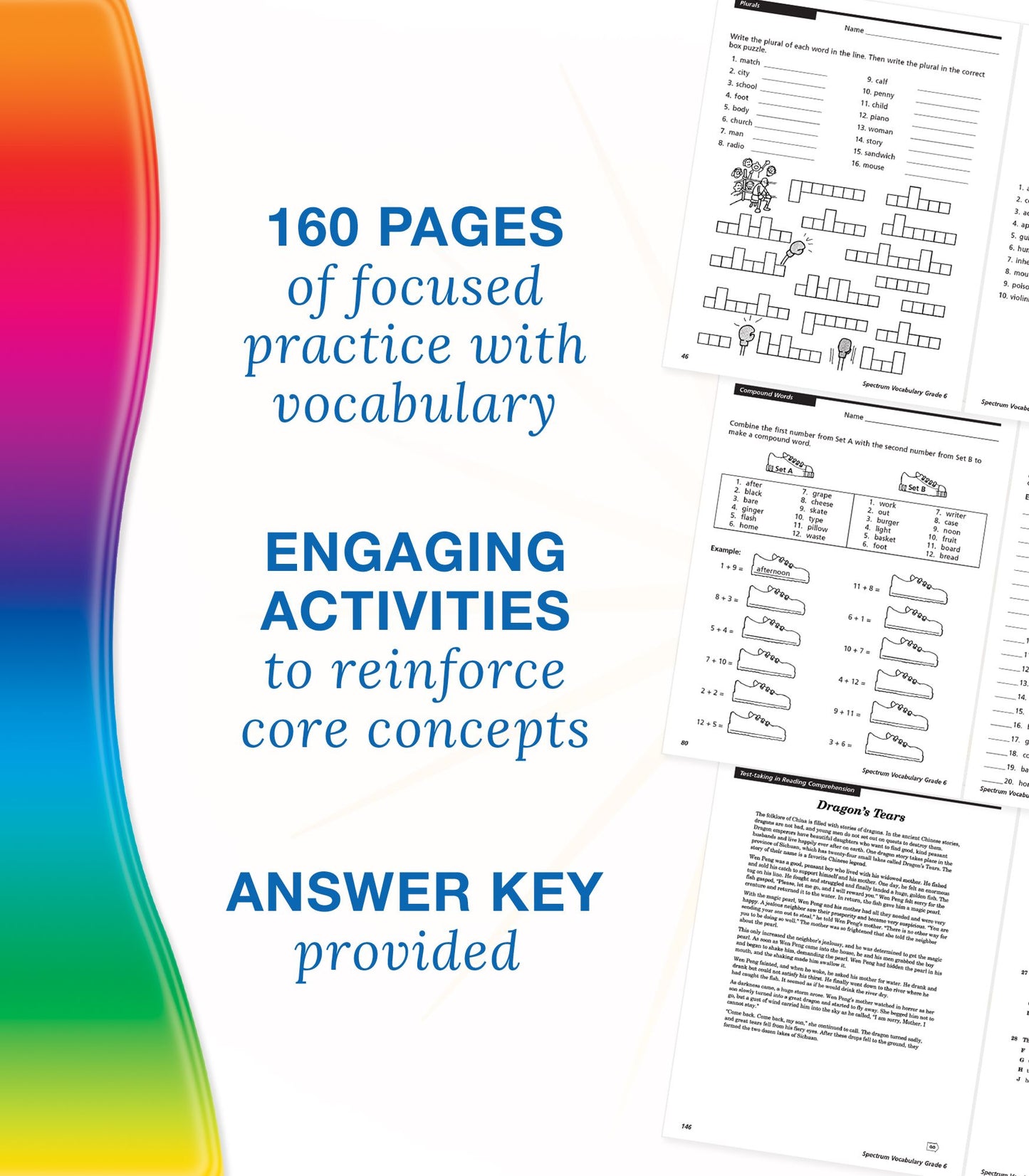 Spectrum Vocabulary Grade 6