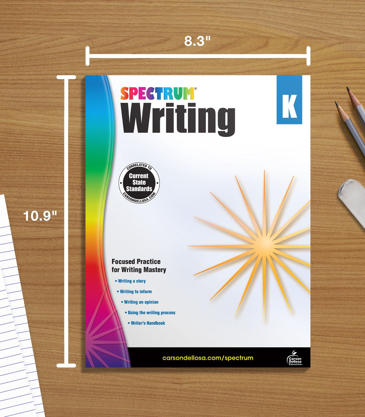 Spectrum Writing Grade K
