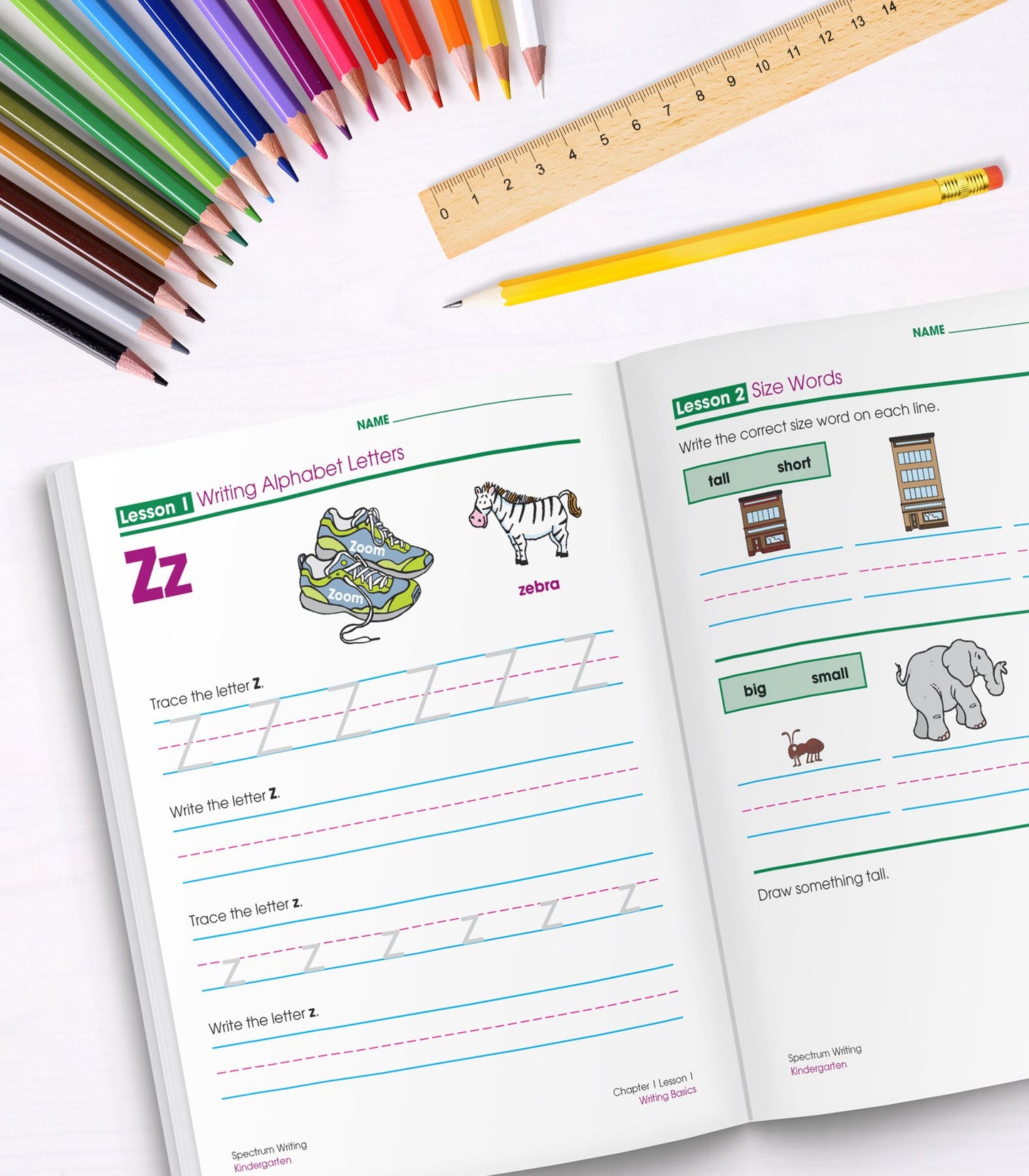 Spectrum Writing Grade K
