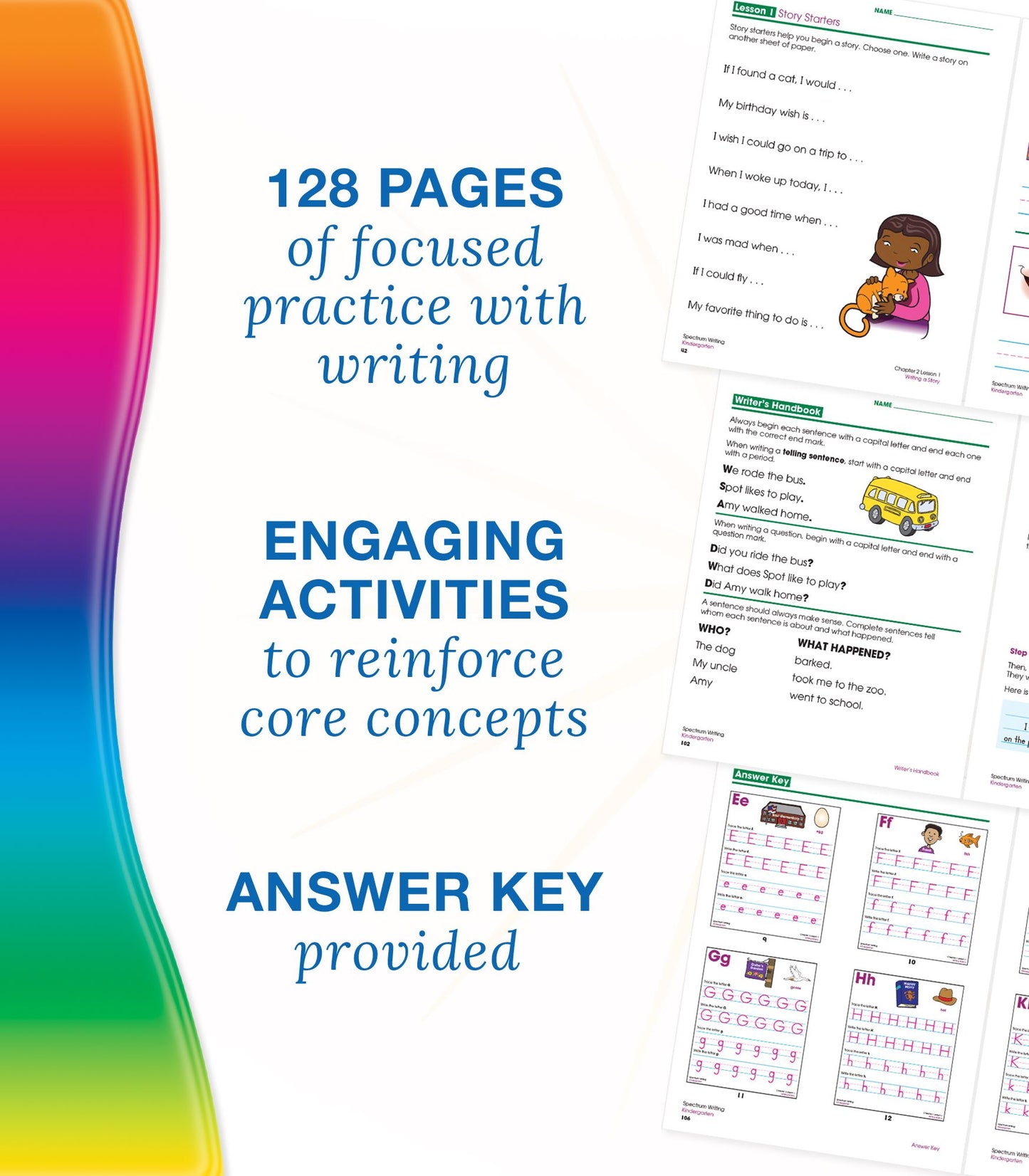 Spectrum Writing Grade K
