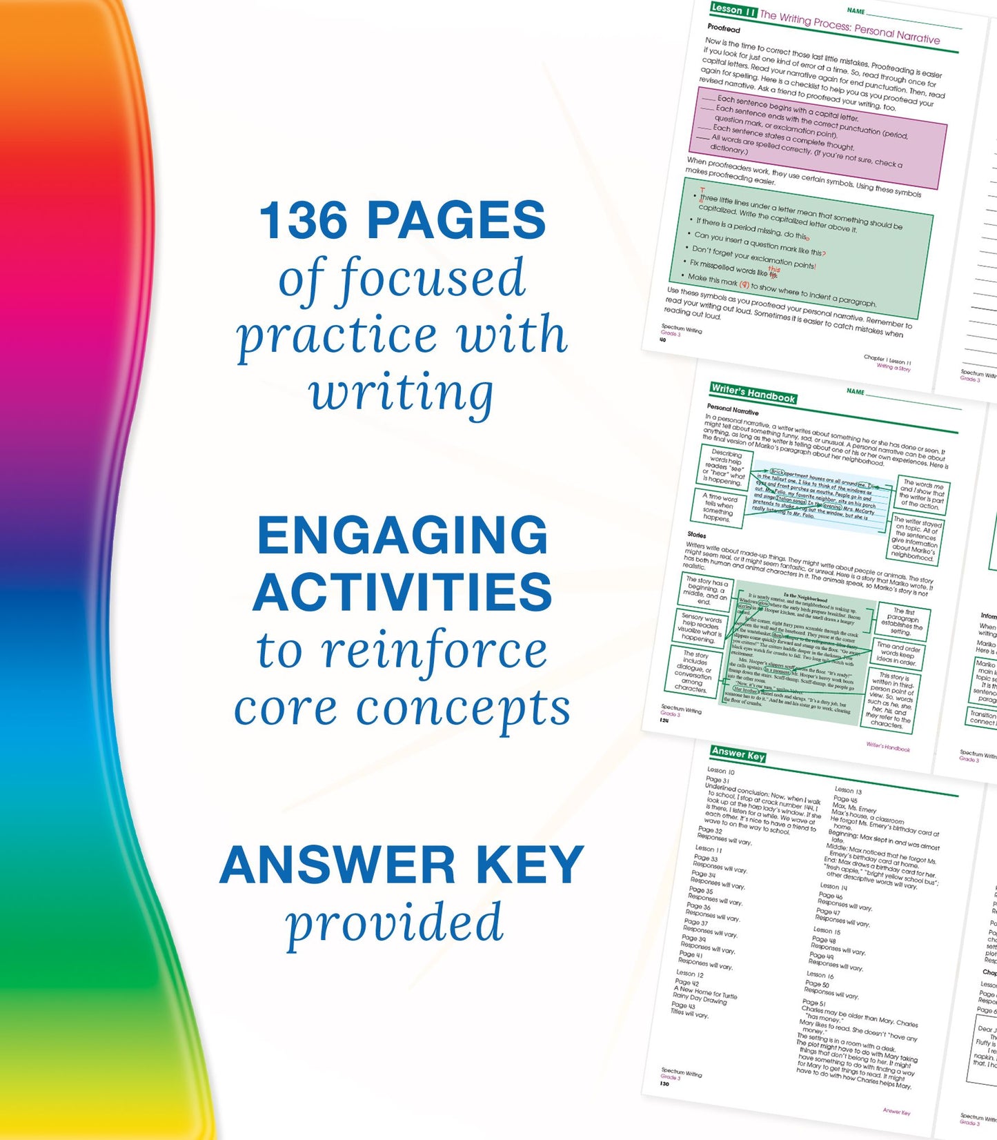 Spectrum Writing Grade 3