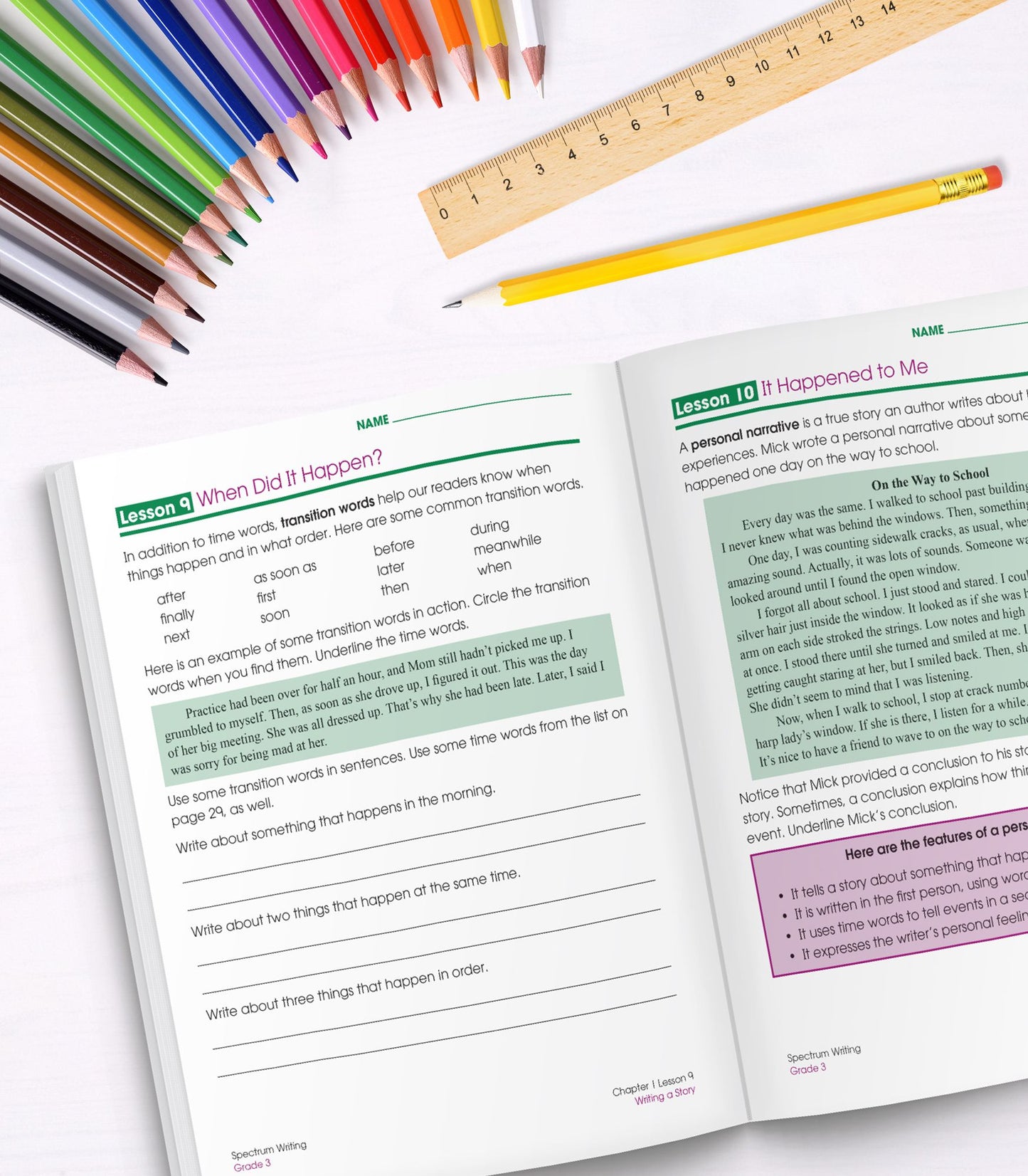 Spectrum Writing Grade 3