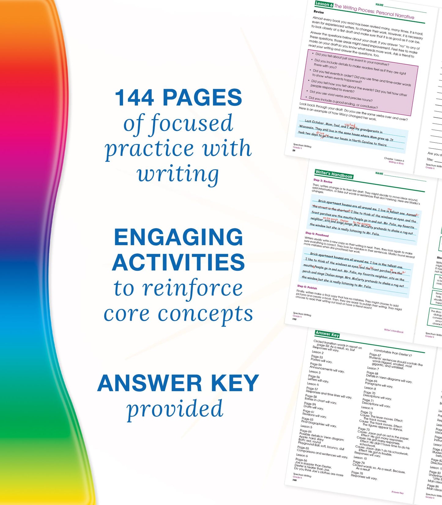 Spectrum Writing Grade 4