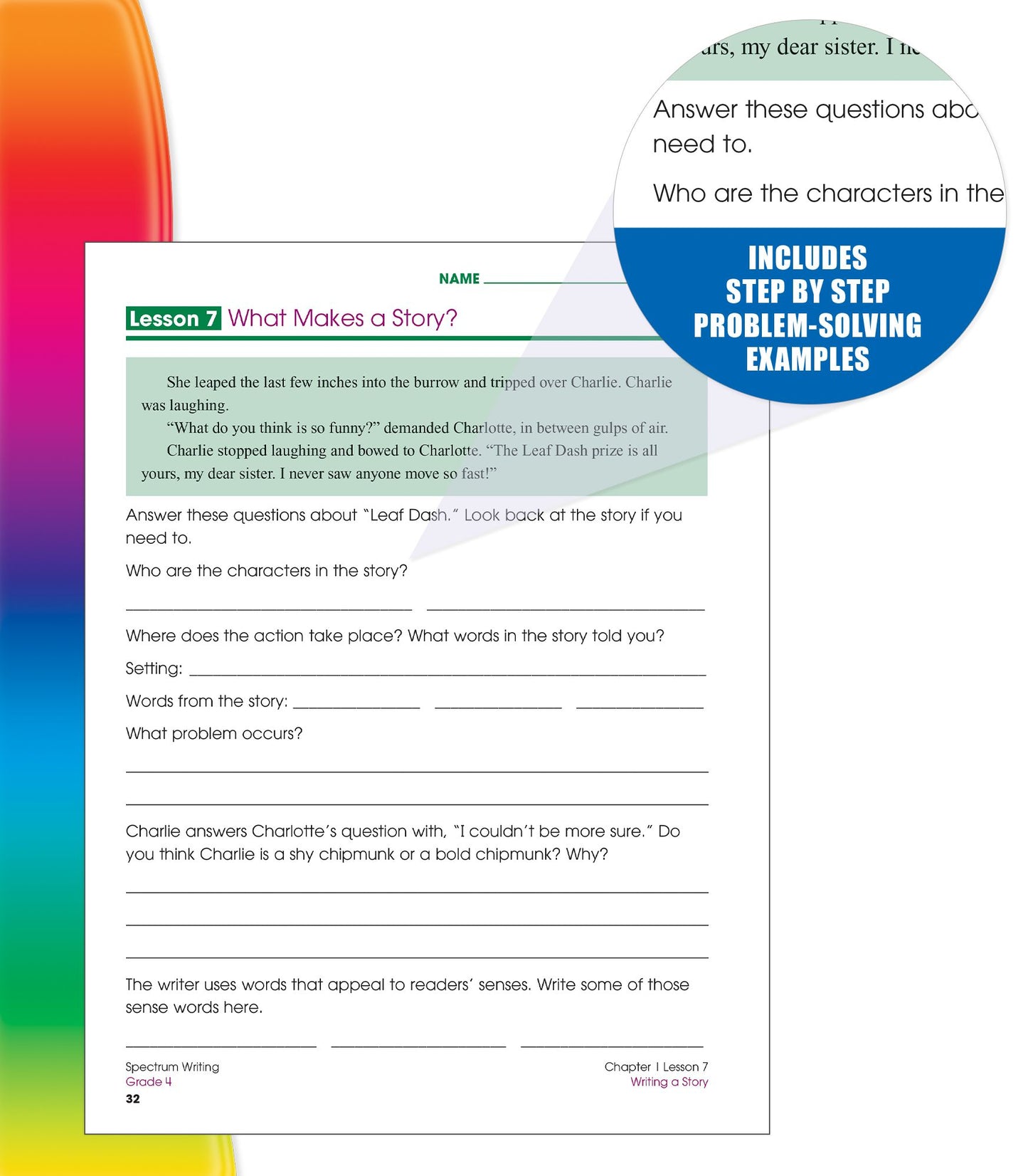 Spectrum Writing Grade 4