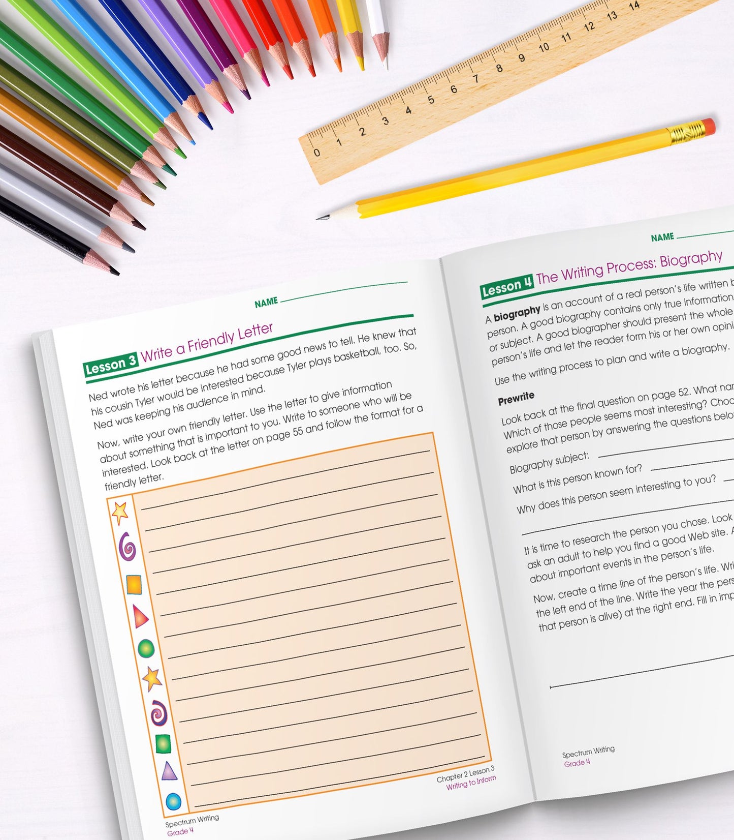 Spectrum Writing Grade 4