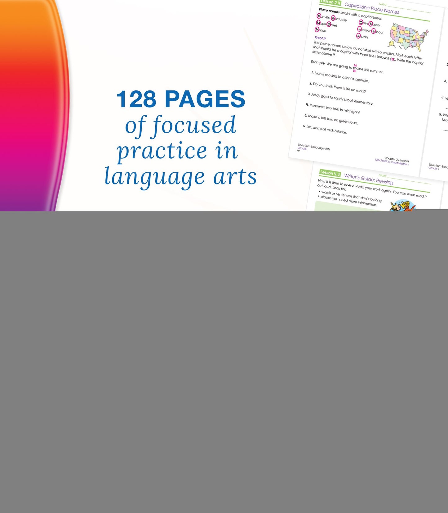 Spectrum Language Arts, Grade 1