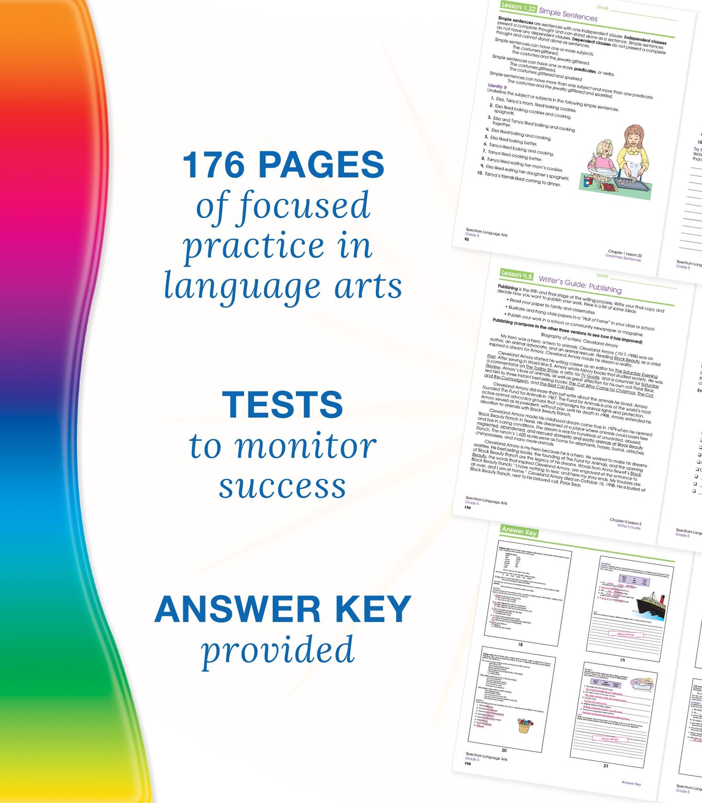Spectrum Language Arts, Grade 5
