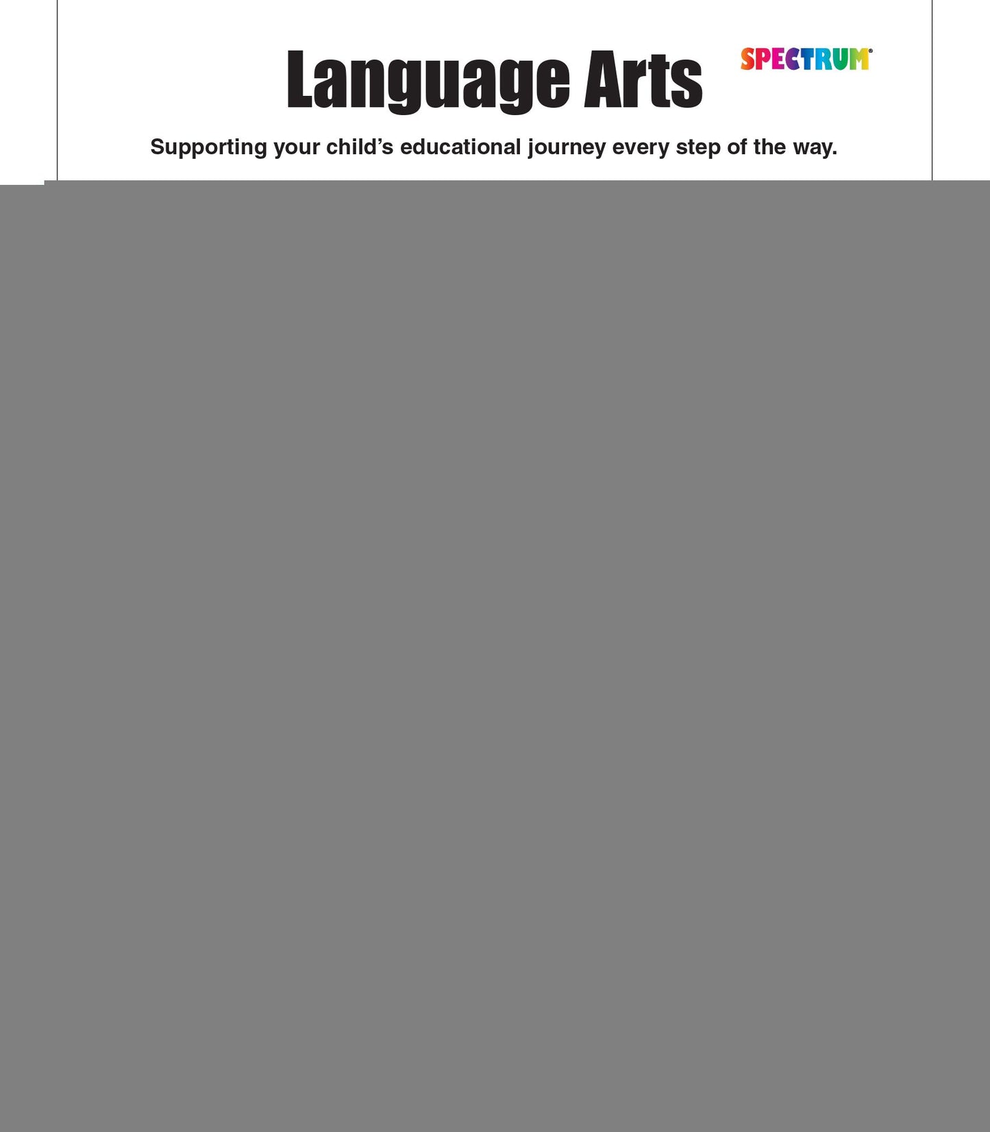 Spectrum Language Arts, Grade 8