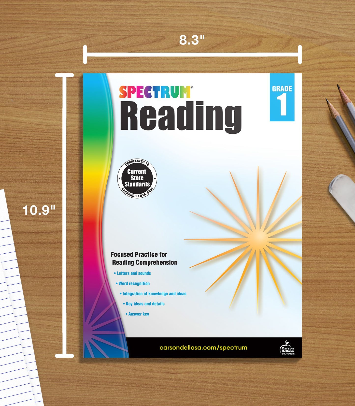 Spectrum Reading Workbook, Grade 1