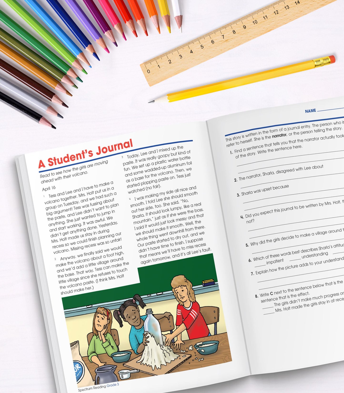 Spectrum Reading Workbook Grade 3