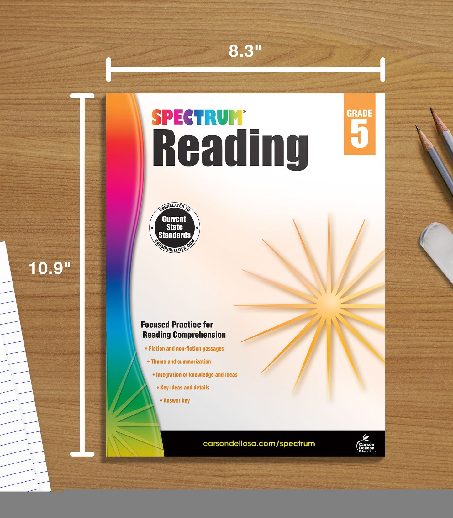 Spectrum Reading Workbook, Grade 5