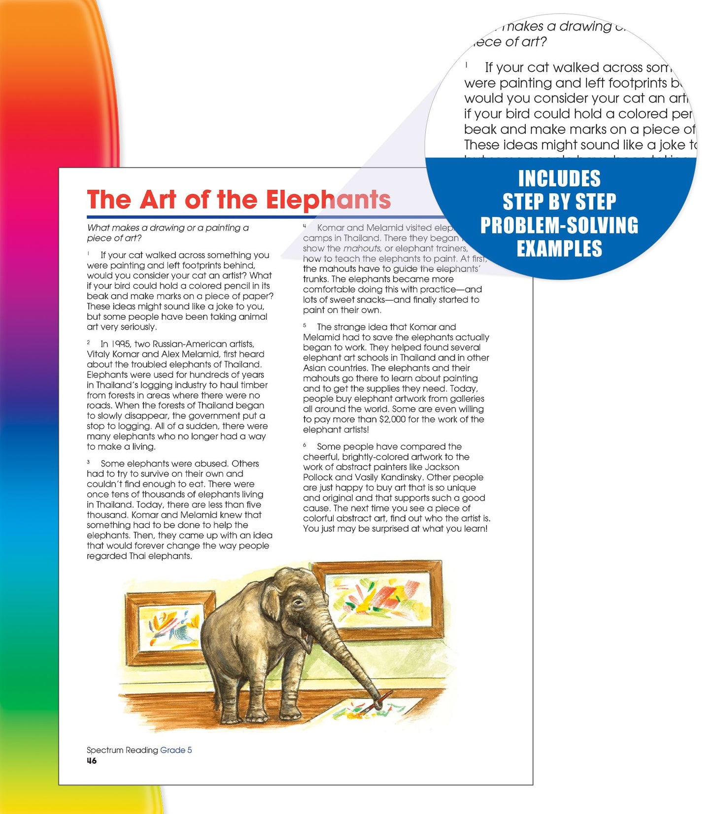 Spectrum Reading Workbook, Grade 5