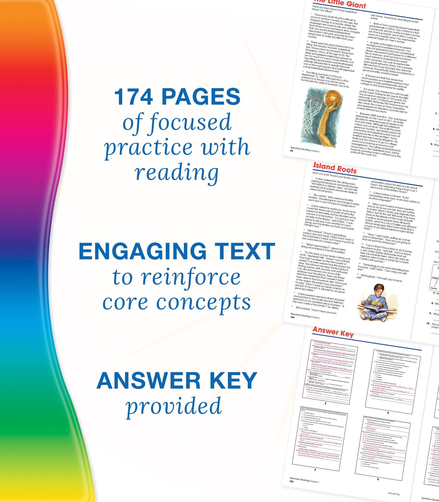 Spectrum Reading Workbook Grade 6