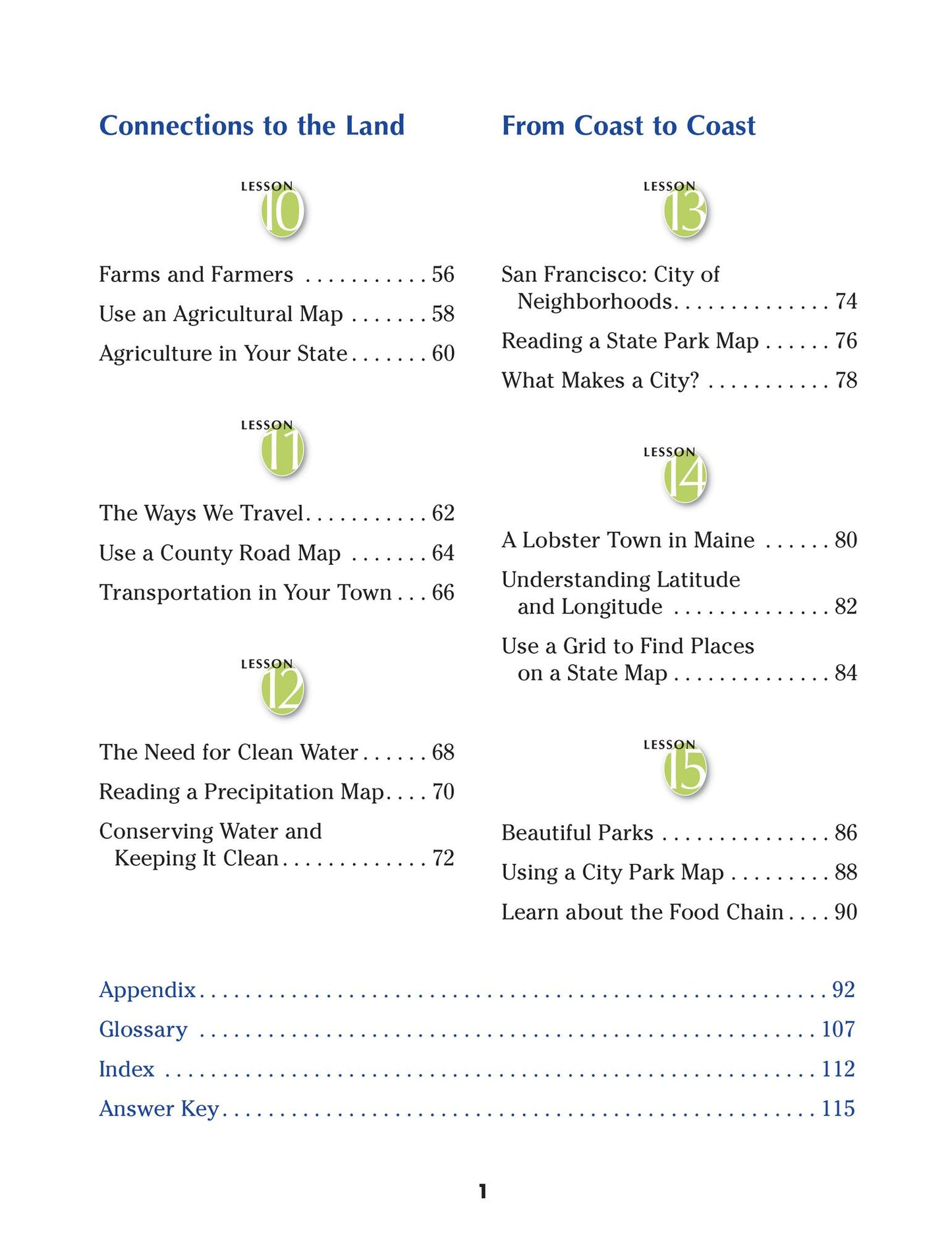 Spectrum Geography, Grade 3: Communities