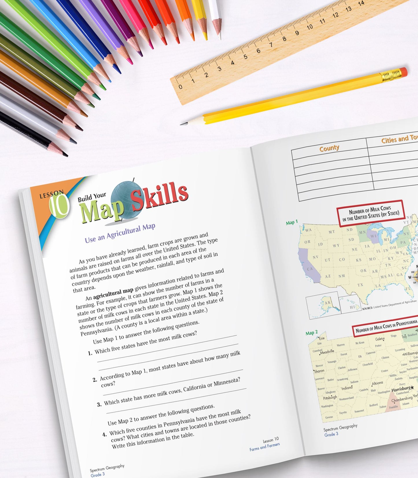 Spectrum Geography, Grade 3: Communities