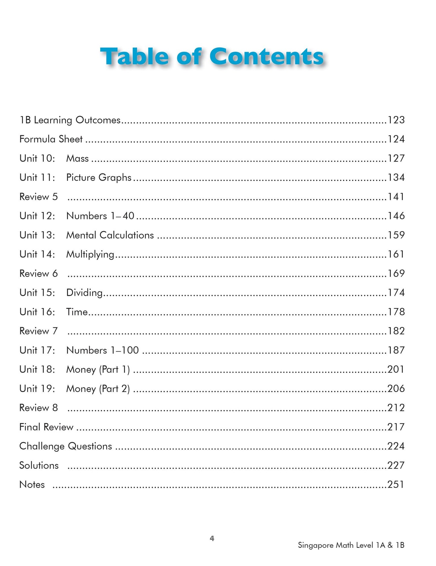 Singapore Math, Grade 2