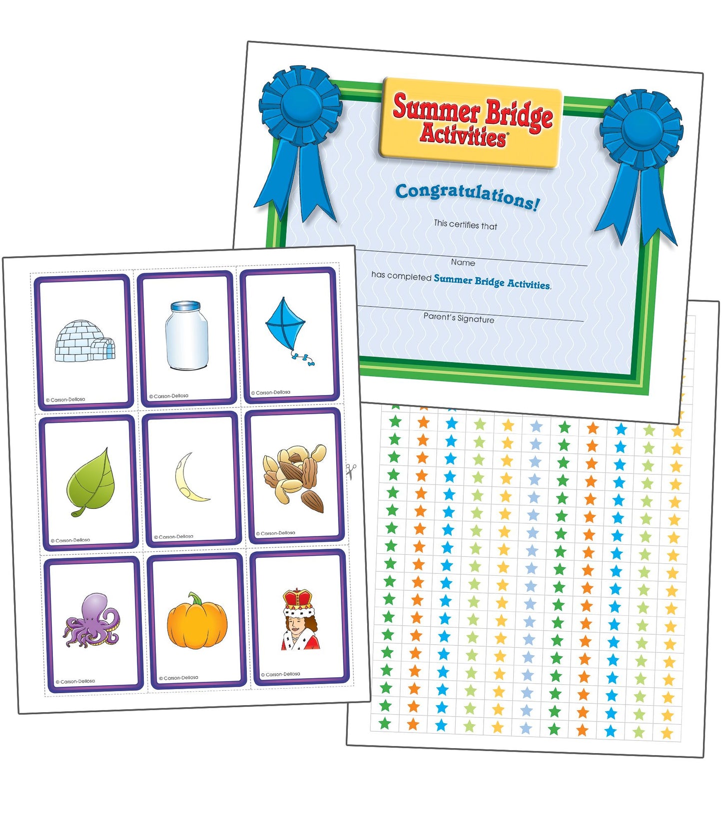 Summer Bridge Activities, Grades PK - K: Bridging Grades Prekindergarten to Kindergarten