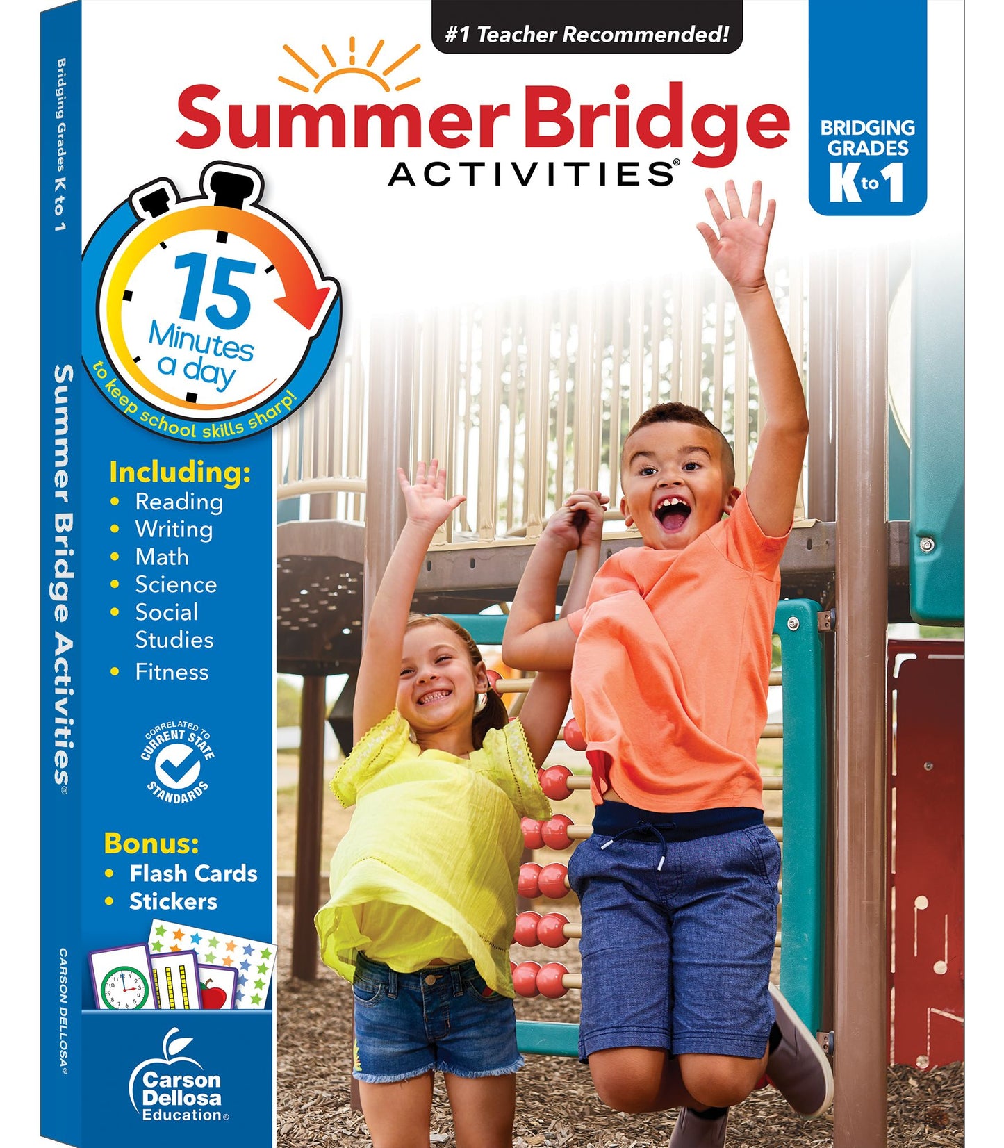 Summer Bridge Activities, Grades K - 1: Bridging Grades Kindergarten to First