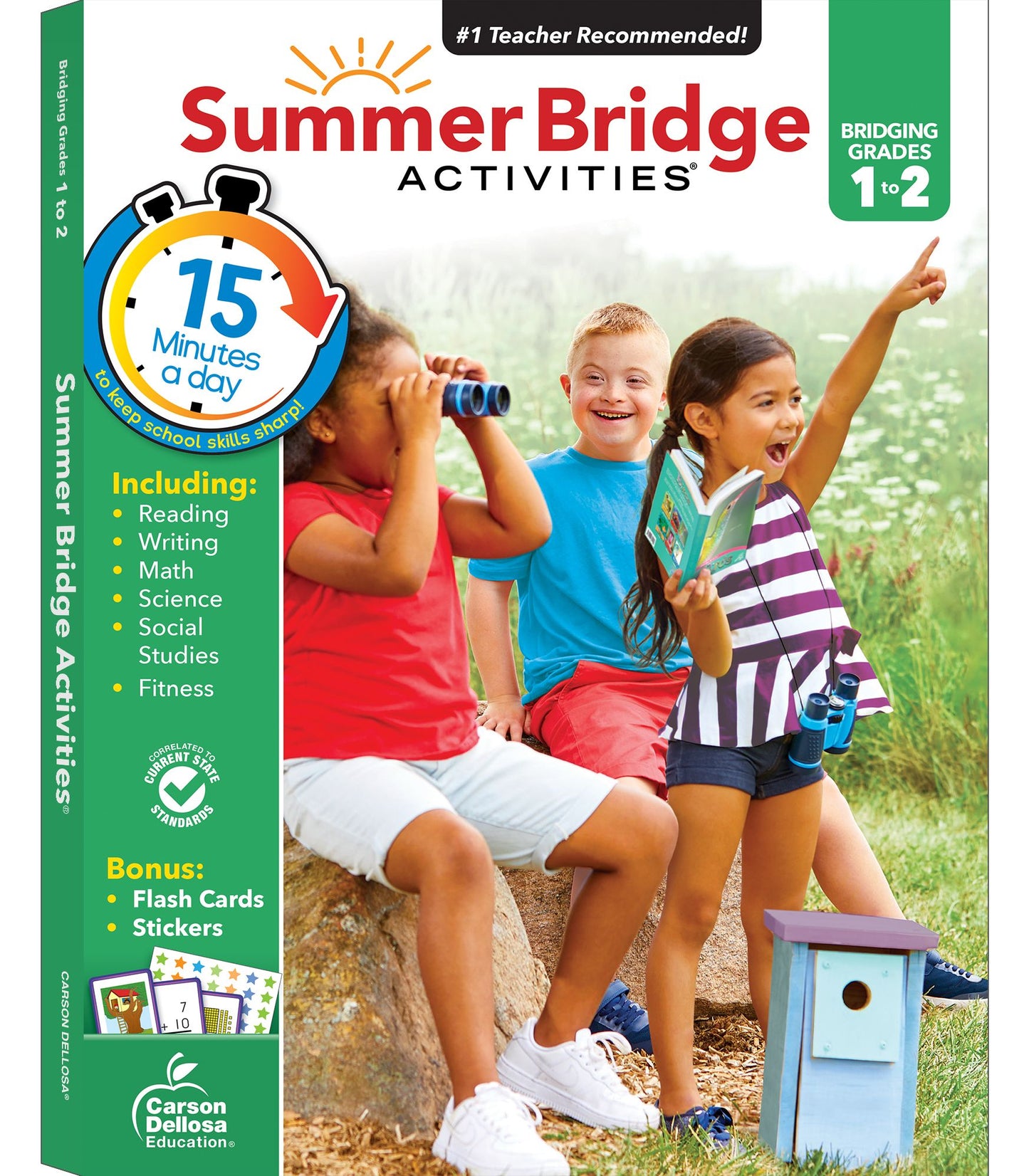 Summer Bridge Activities, Grades 1 - 2: Bridging Grades First to Second