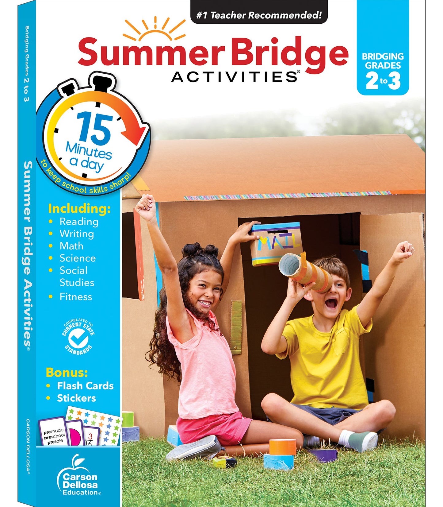 Summer Bridge Activities, Grades 2 - 3: Bridging Grades Second to Third