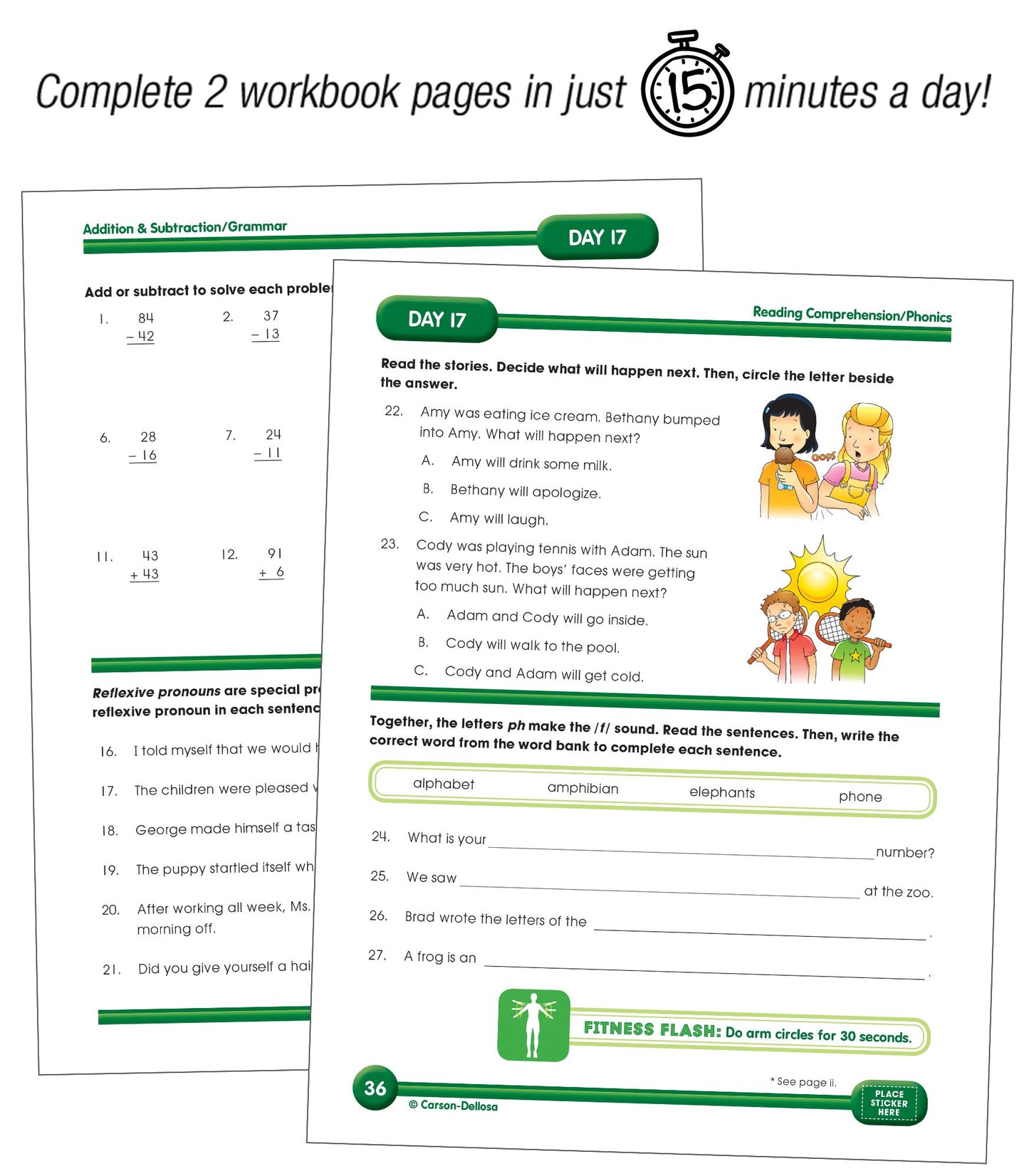 Summer Bridge Activities, Grades 2 - 3: Bridging Grades Second to Third