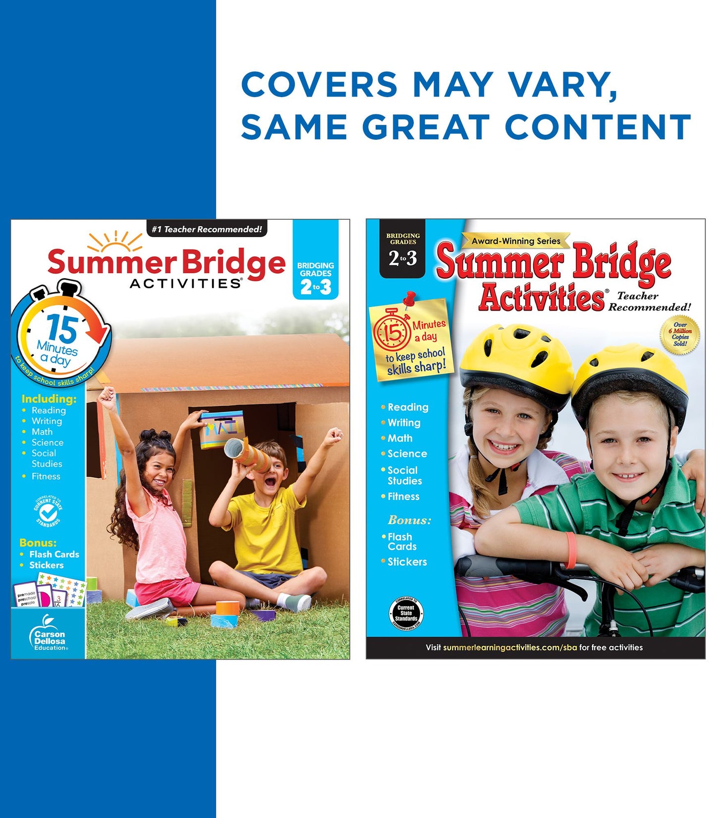 Summer Bridge Activities, Grades 2 - 3: Bridging Grades Second to Third