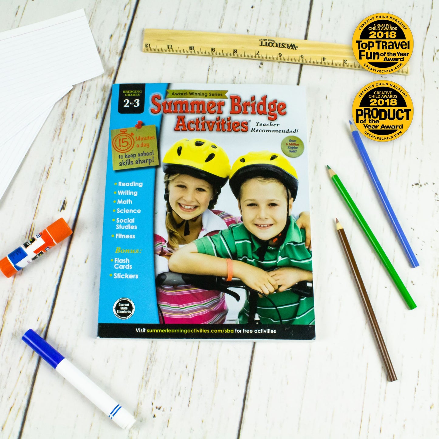 Summer Bridge Activities, Grades 2 - 3: Bridging Grades Second to Third