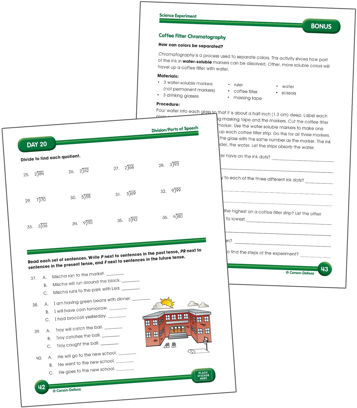 Summer Bridge Activities, Grades 3 - 4: Bridging Grades Third to Fourth