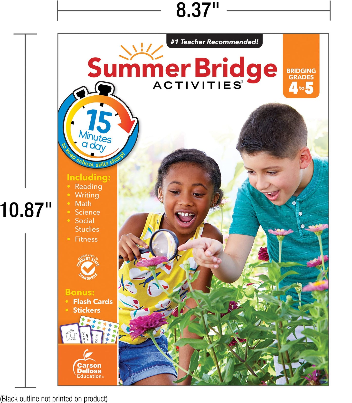 Summer Bridge Activities, Grades 4 - 5: Bridging Grades Fourth to Fifth