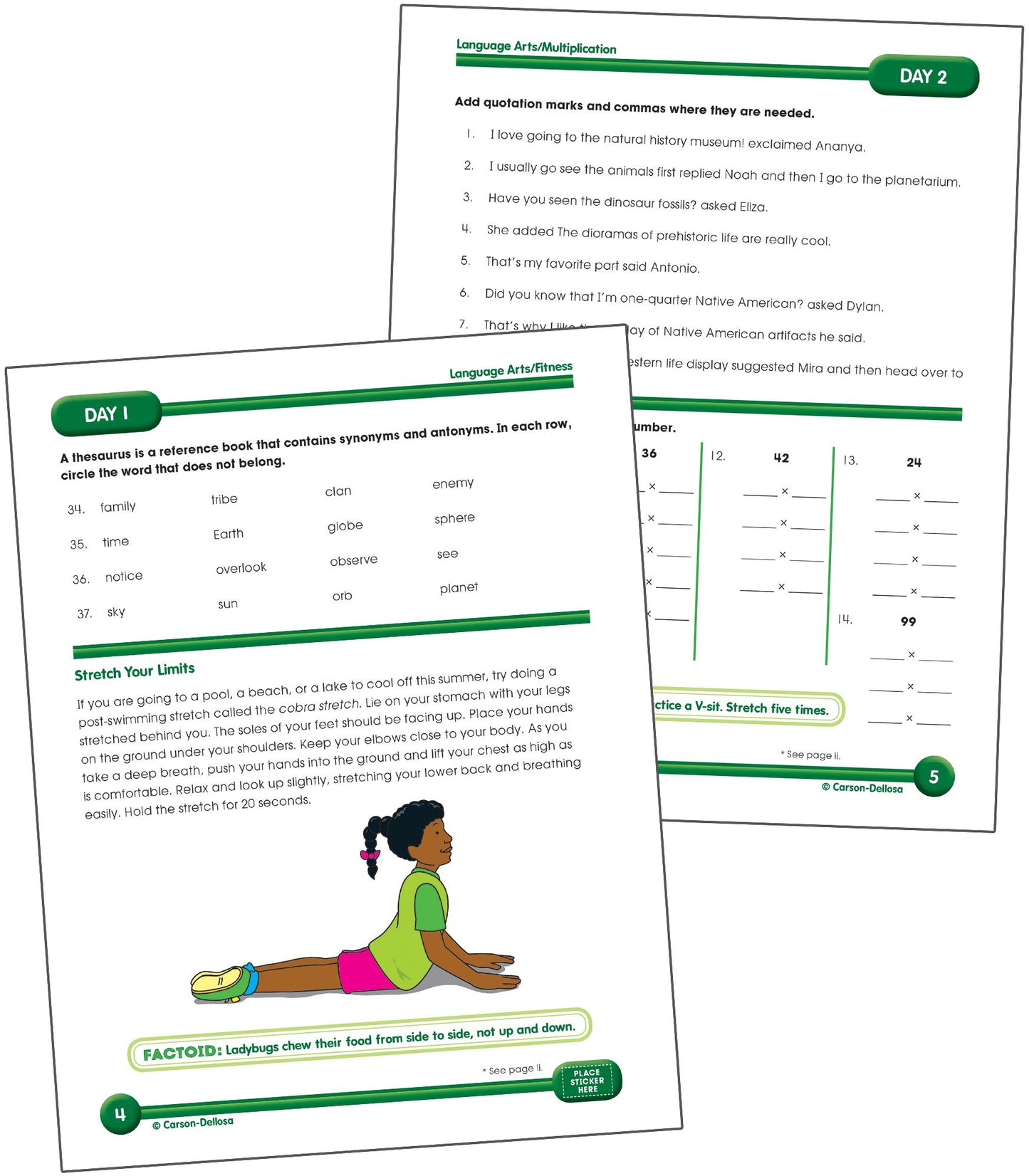 Summer Bridge Activities, Grades 4 - 5: Bridging Grades Fourth to Fifth