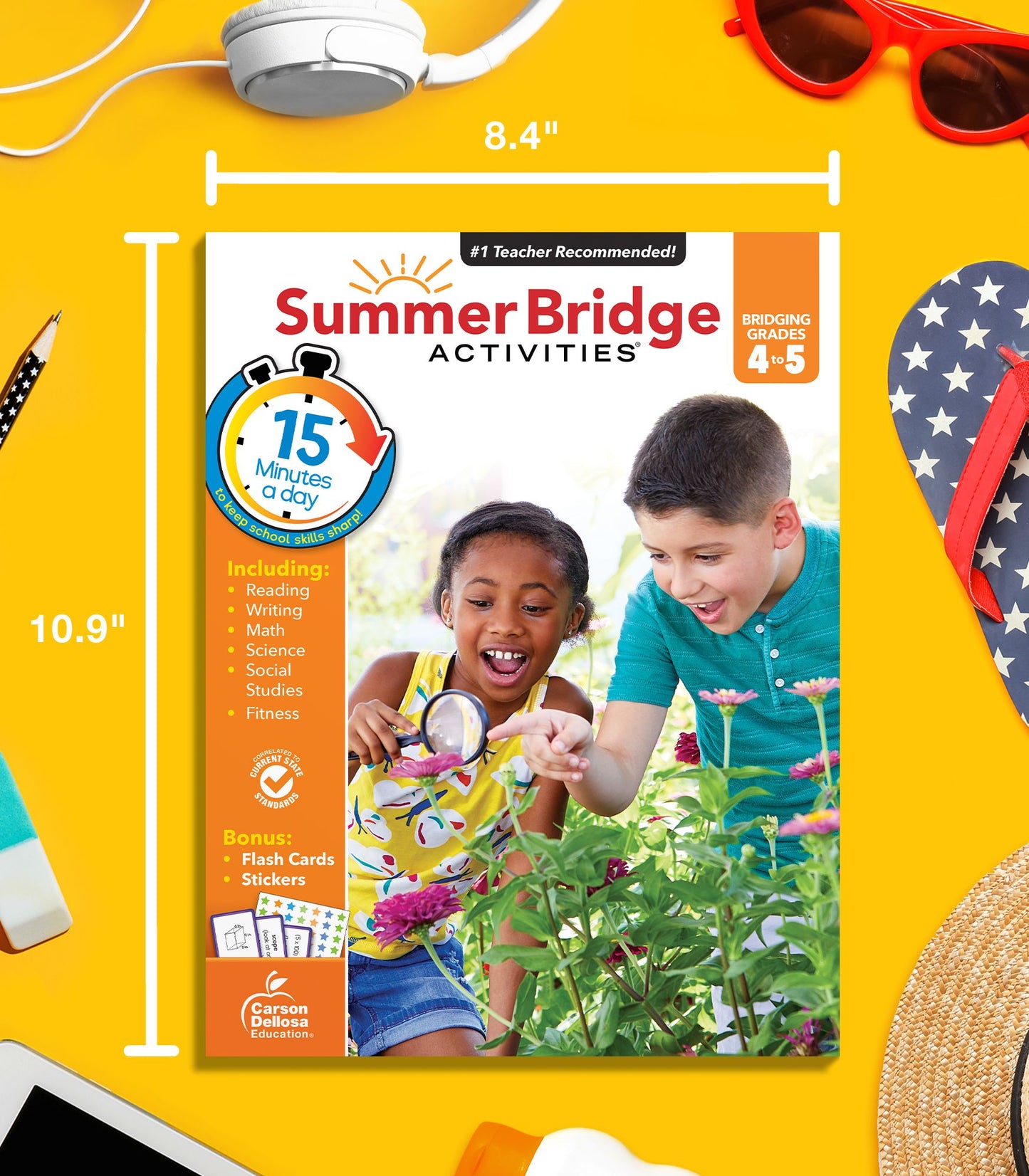 Summer Bridge Activities, Grades 4 - 5: Bridging Grades Fourth to Fifth