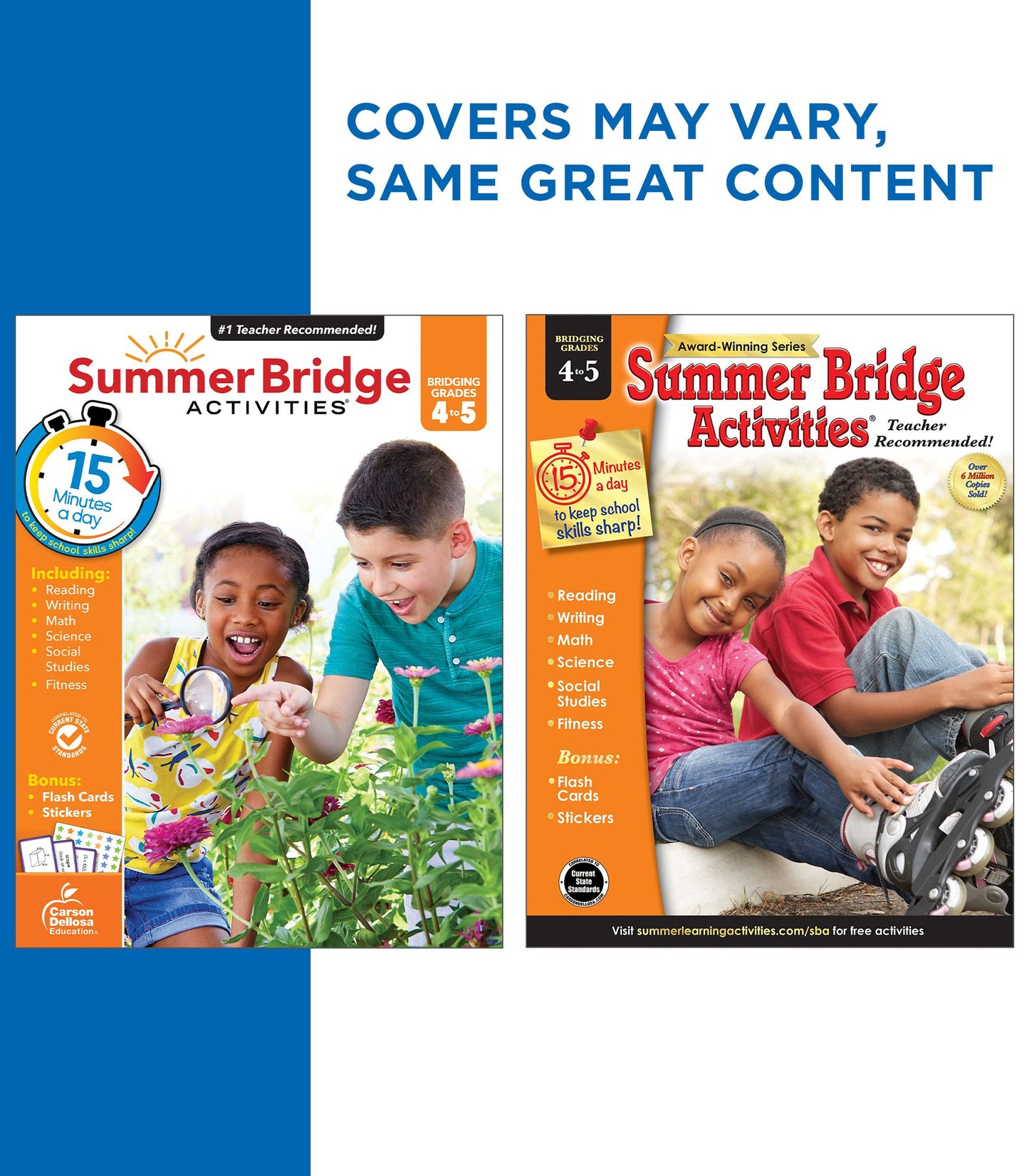 Summer Bridge Activities, Grades 4 - 5: Bridging Grades Fourth to Fifth