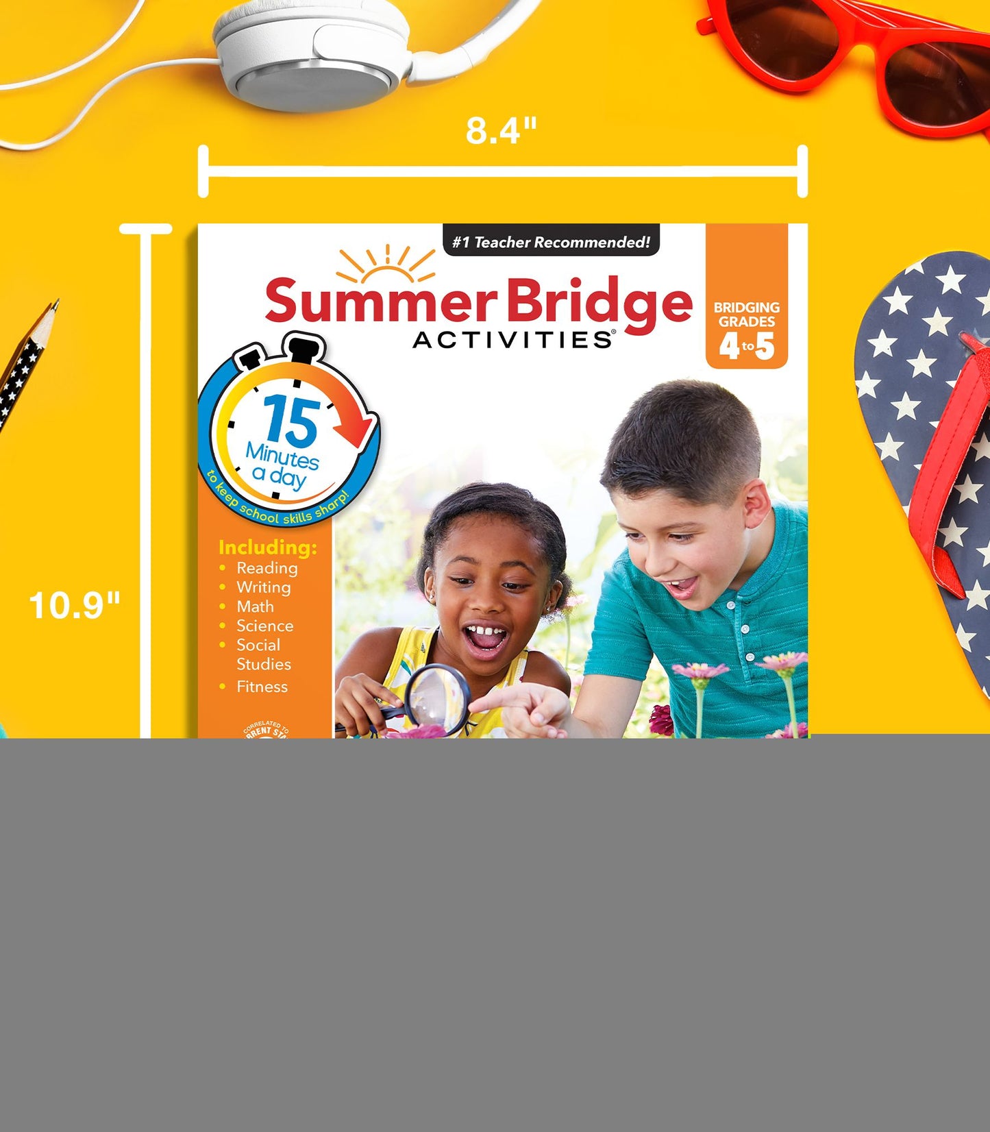 Summer Bridge Activities, Grades 4 - 5: Bridging Grades Fourth to Fifth