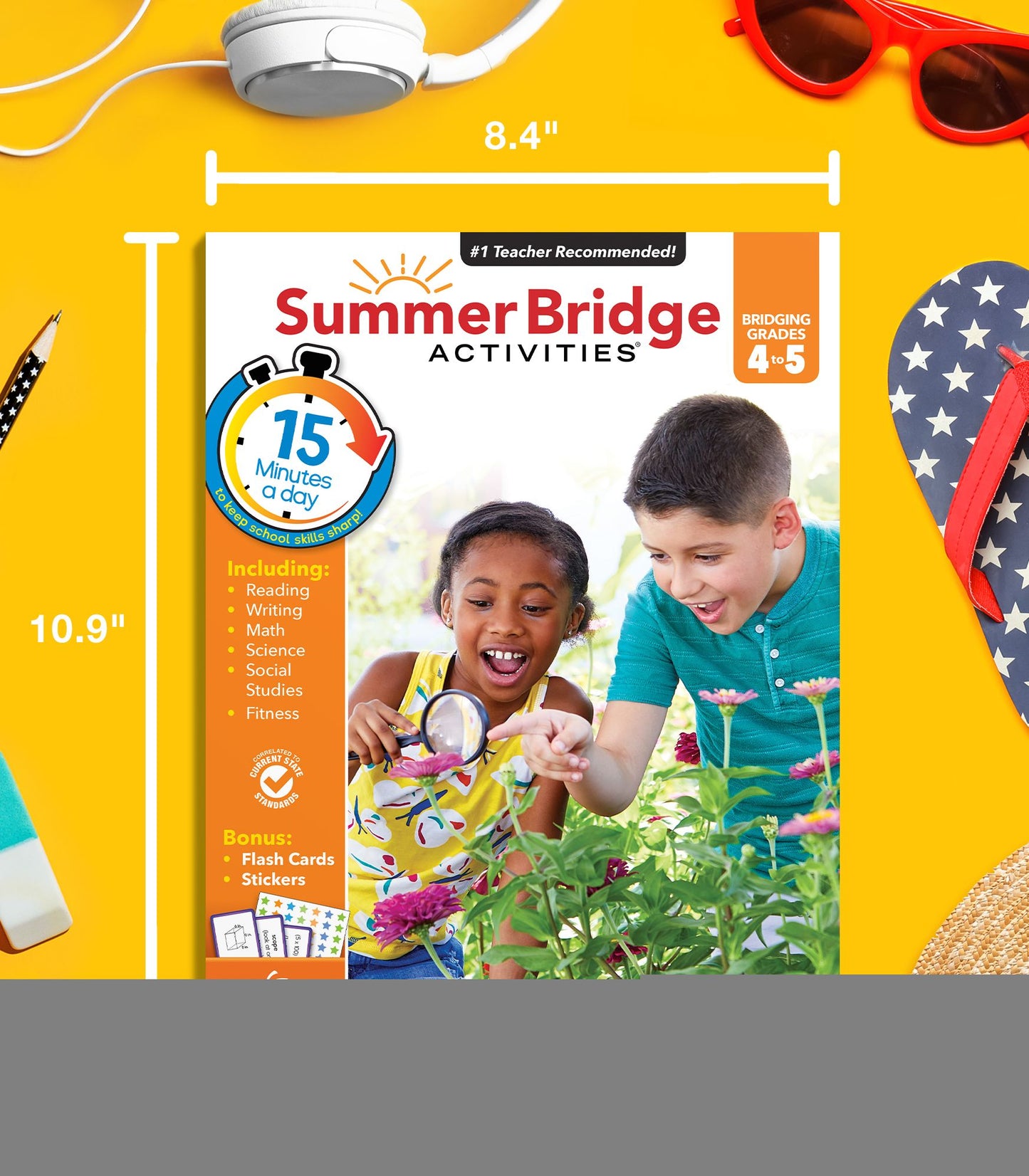 Summer Bridge Activities, Grades 4 - 5: Bridging Grades Fourth to Fifth