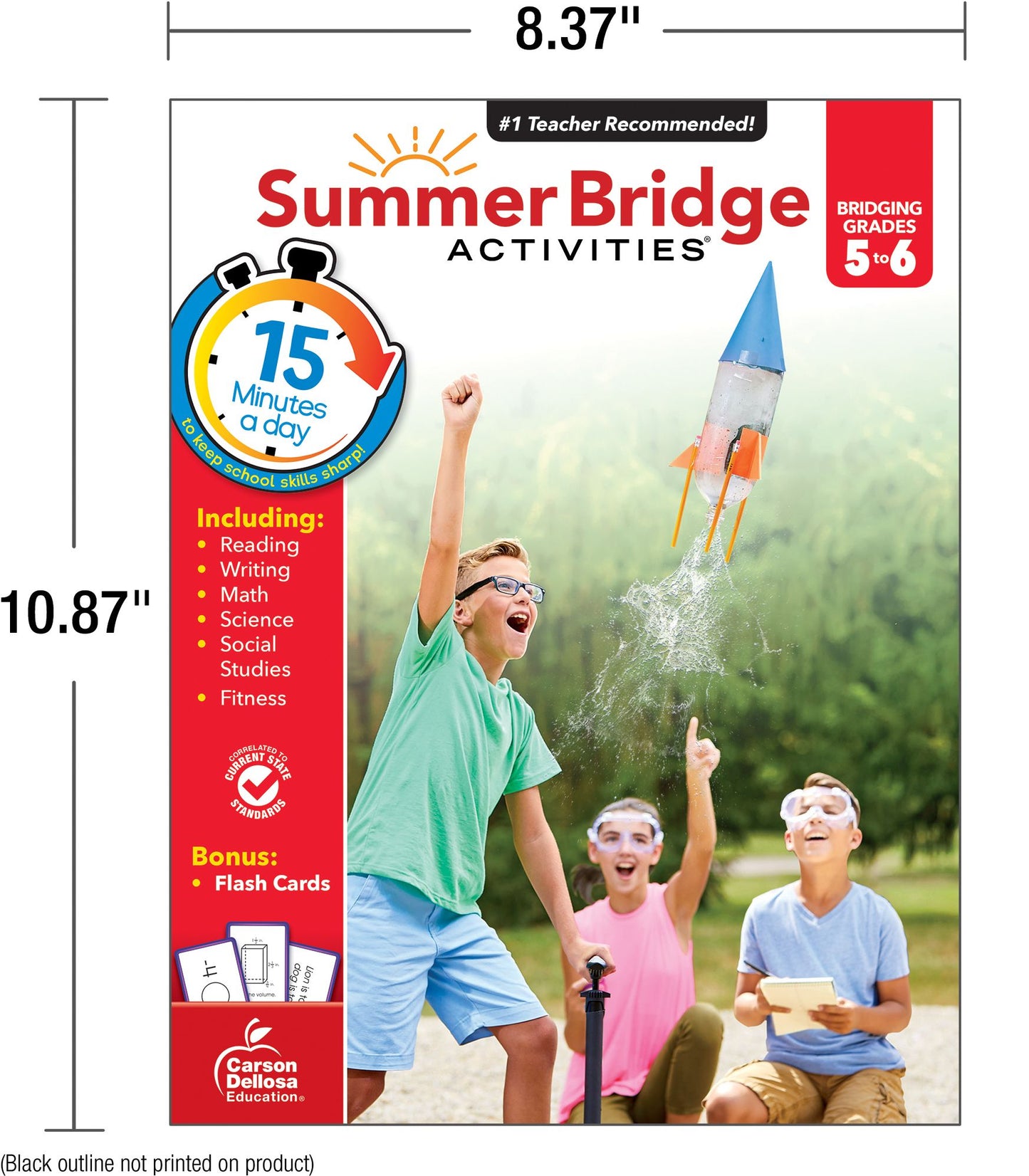 Summer Bridge Activities, Grades 5 - 6: Bridging Grades Fifth to Sixth