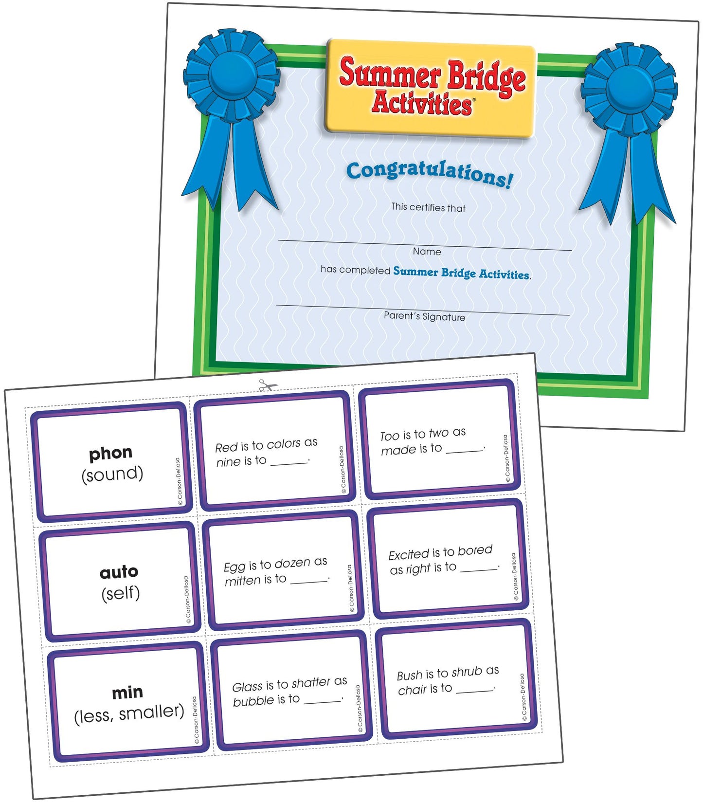 Summer Bridge Activities, Grades 5 - 6: Bridging Grades Fifth to Sixth