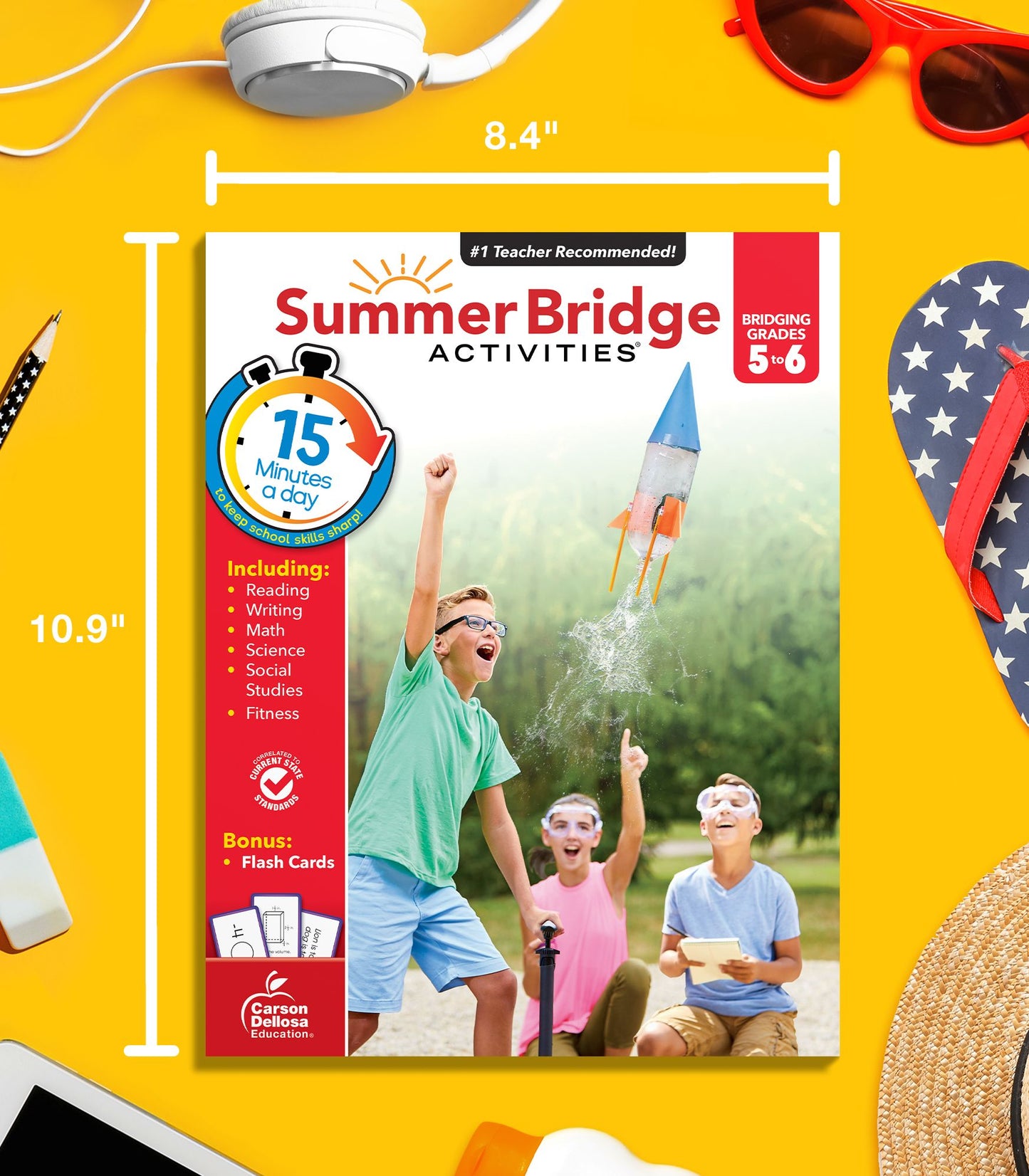 Summer Bridge Activities, Grades 5 - 6: Bridging Grades Fifth to Sixth