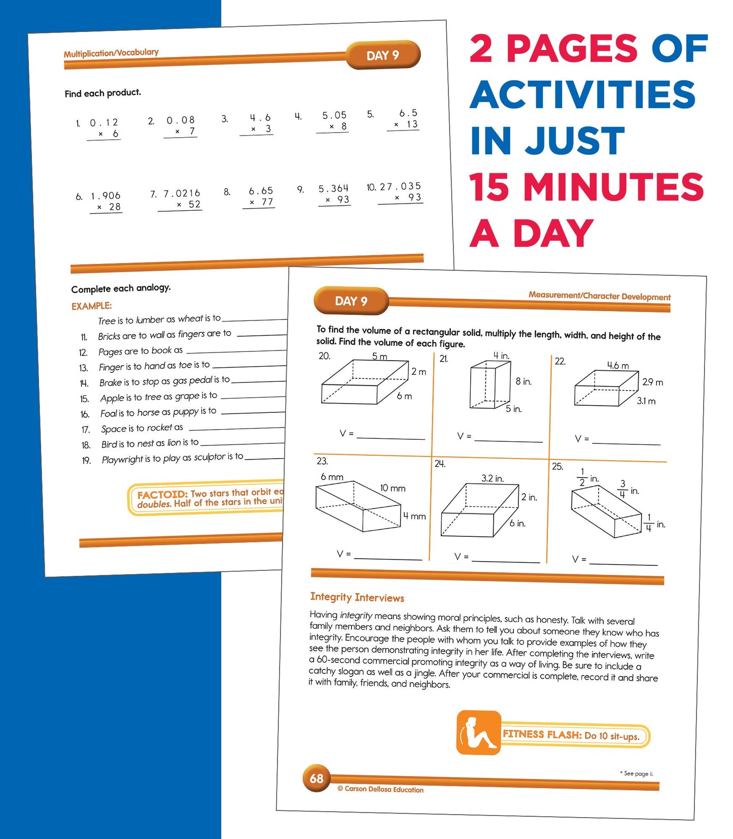Summer Bridge Activities, Grades 5 - 6: Bridging Grades Fifth to Sixth