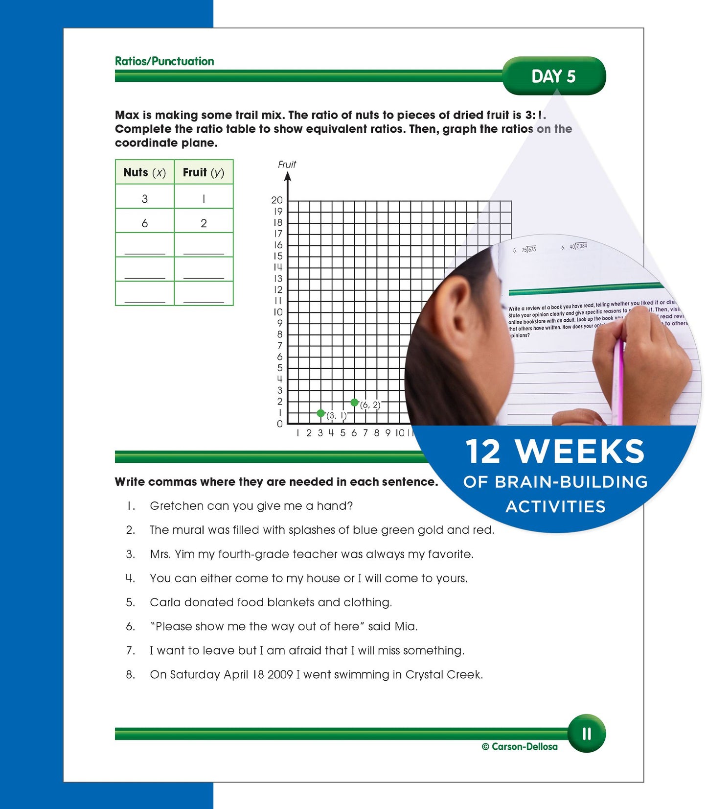 Summer Bridge Activities, Grades 6 - 7: Bridging Grades Sixth to Seventh