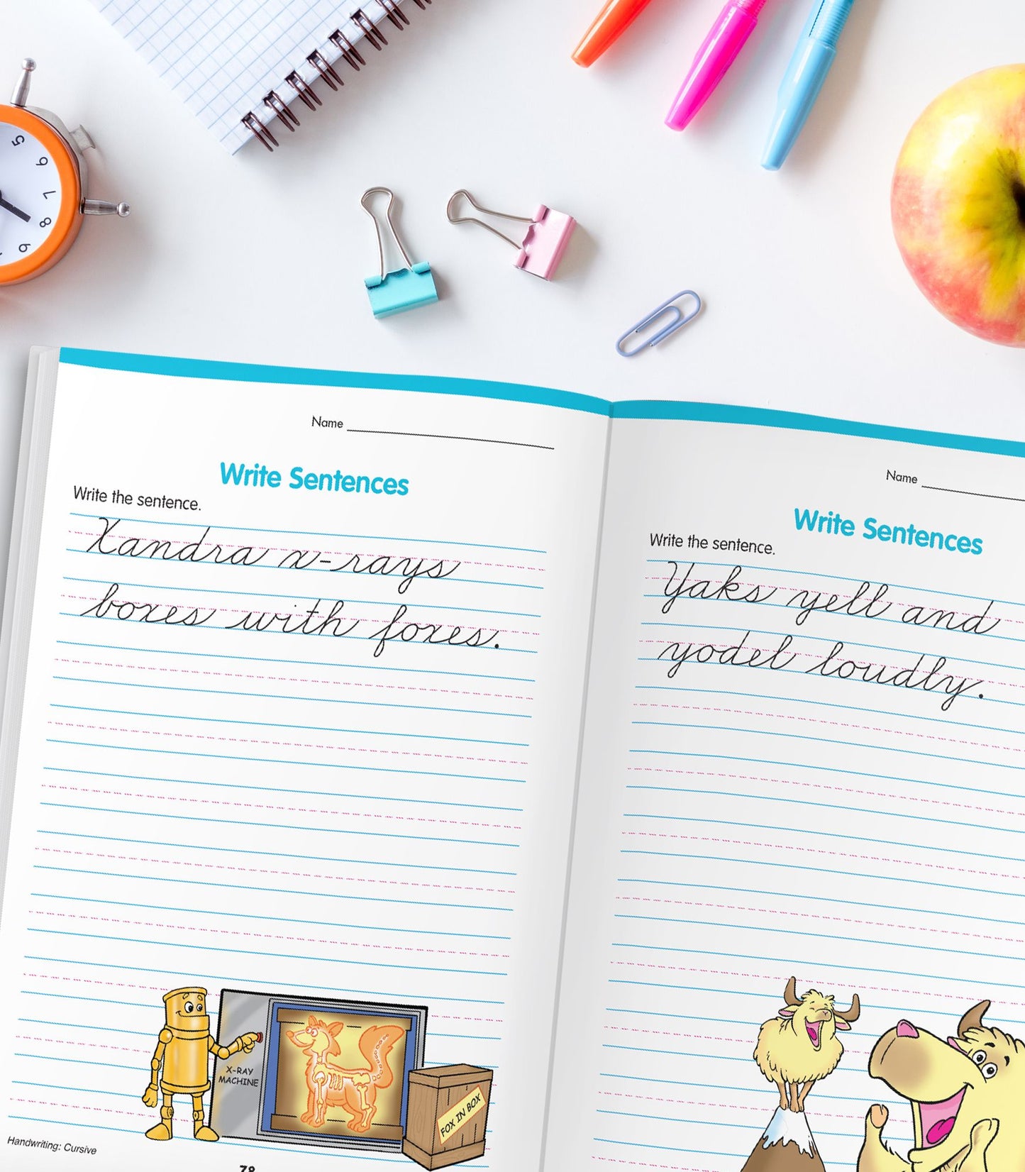 Handwriting: Cursive Workbook